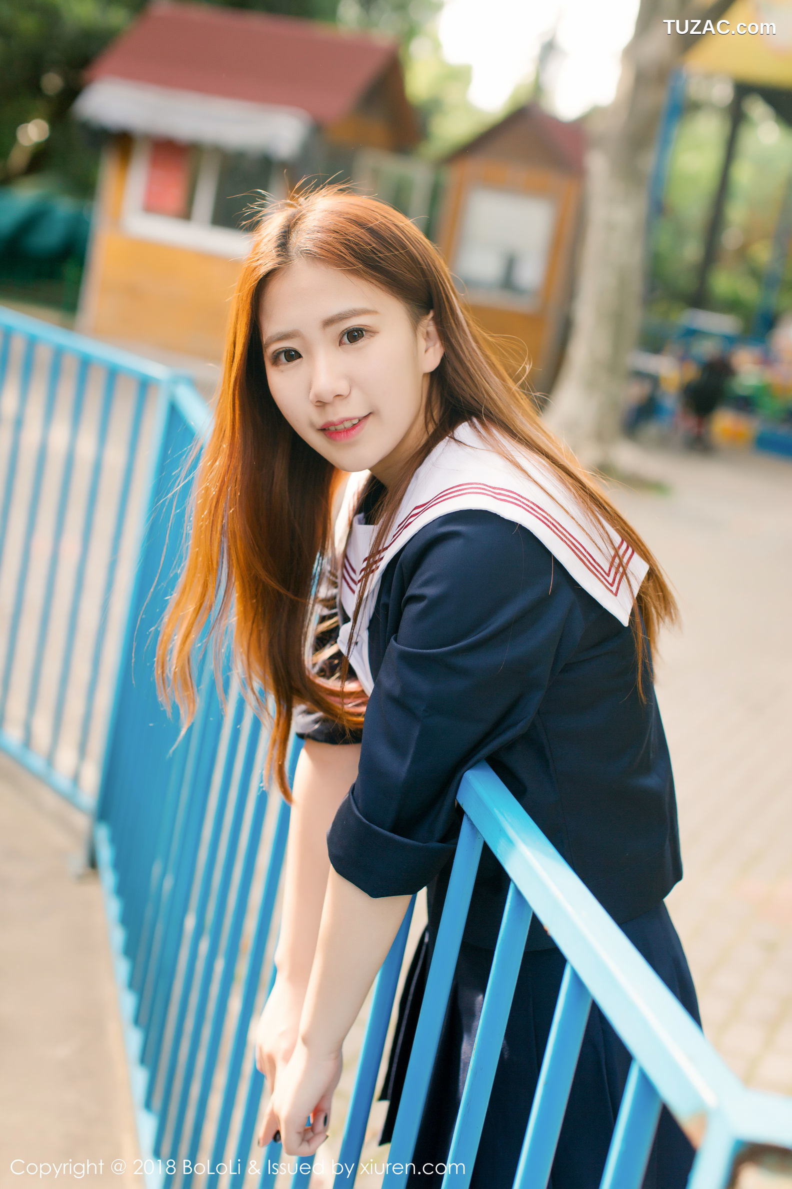 BoLoli波萝社-Vol.107-董成丽-校园美女