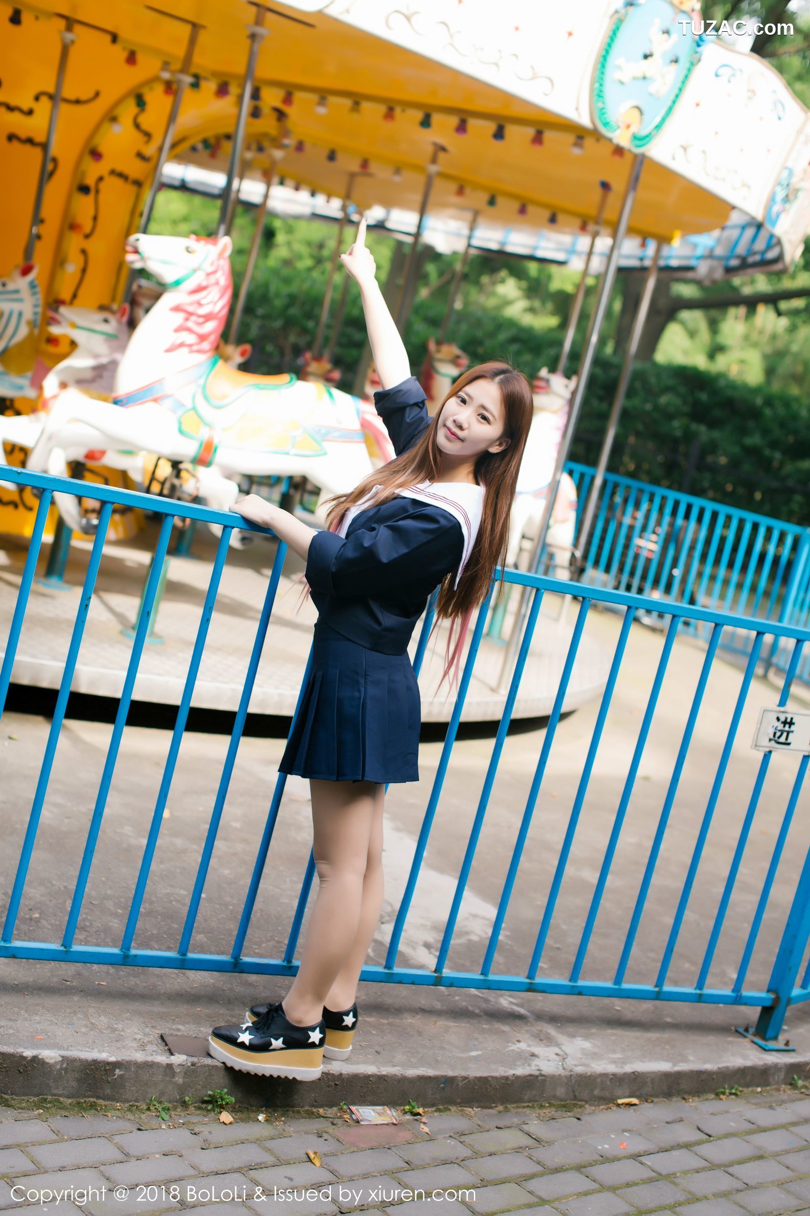 BoLoli波萝社-Vol.107-董成丽-校园美女