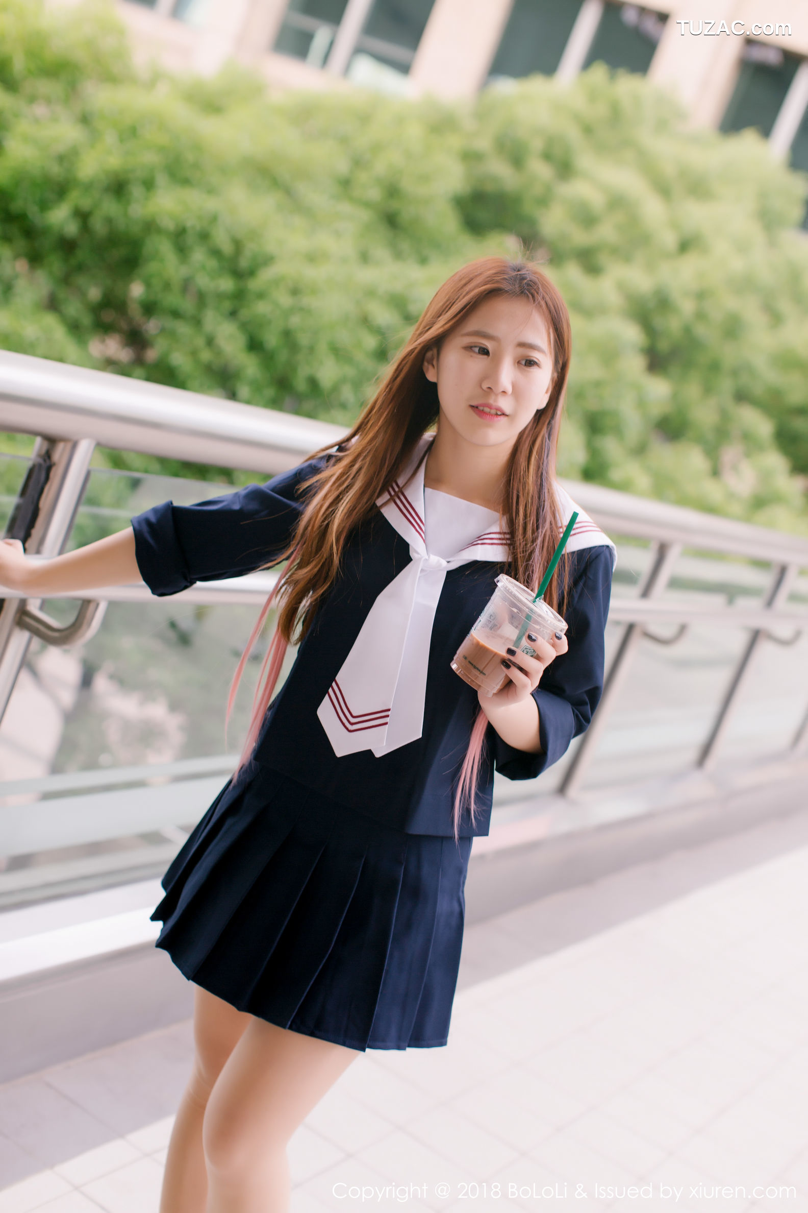 BoLoli波萝社-Vol.107-董成丽-校园美女