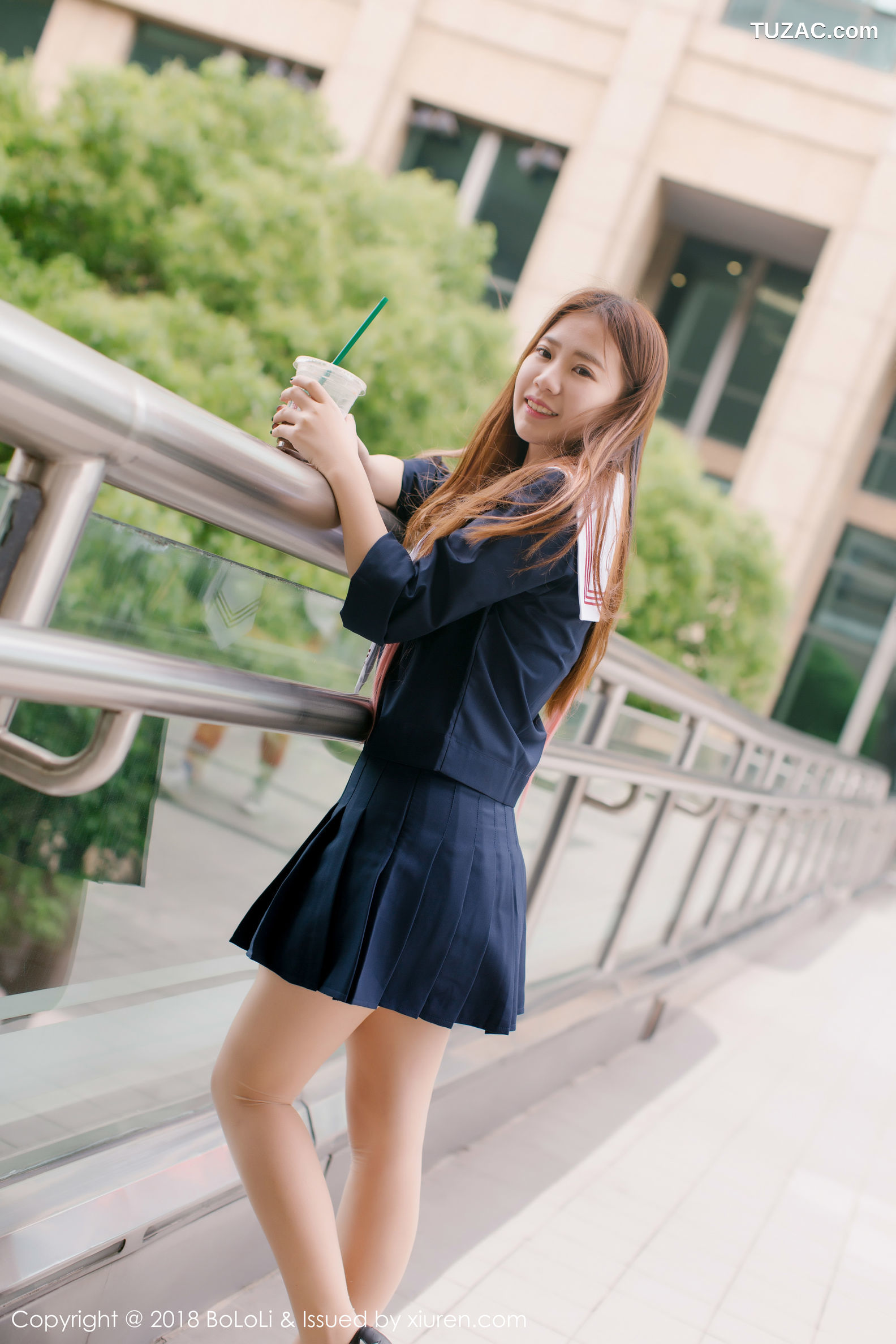BoLoli波萝社-Vol.107-董成丽-校园美女