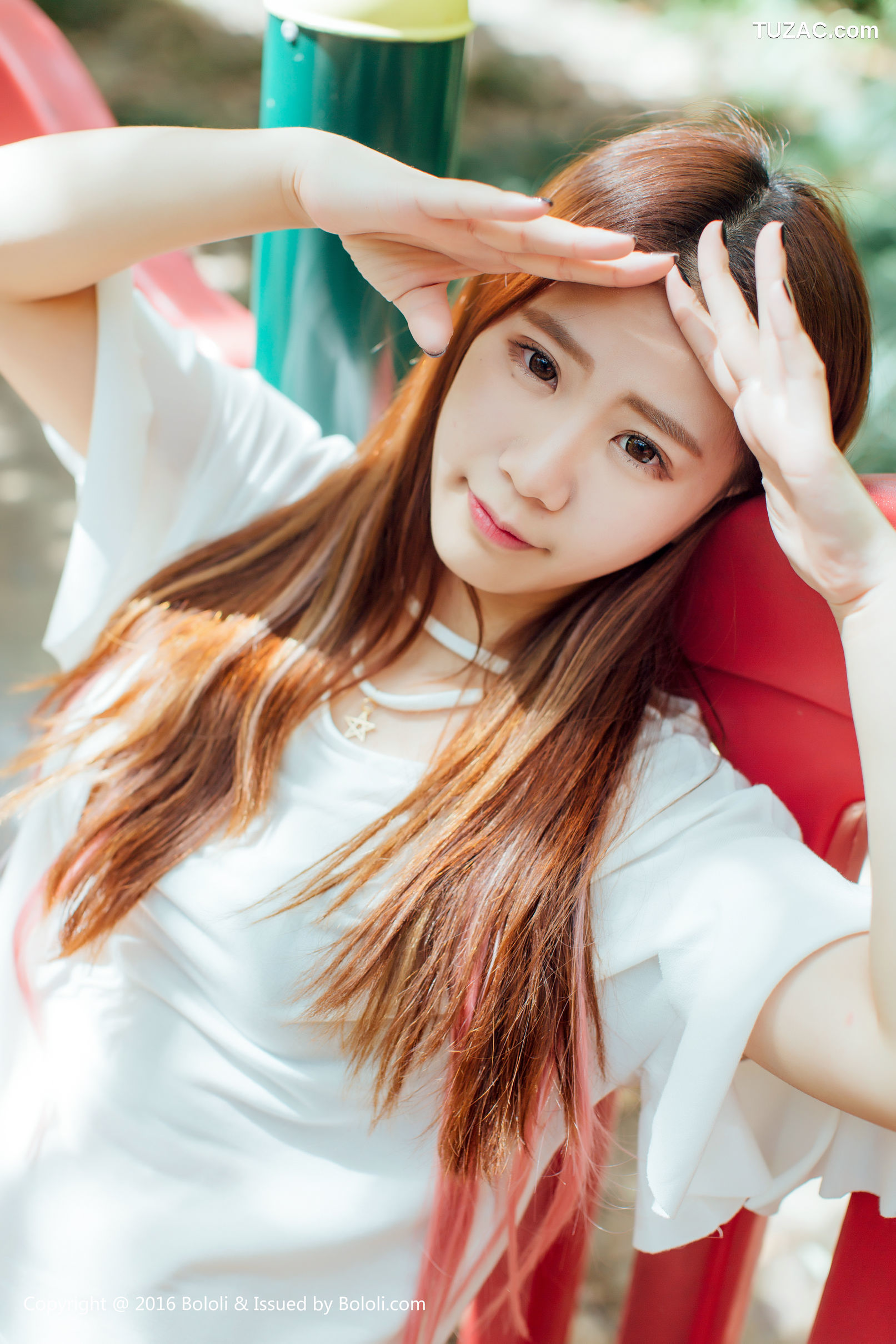 BoLoli波萝社-Vol.109-董成丽-儿童游乐场的美女