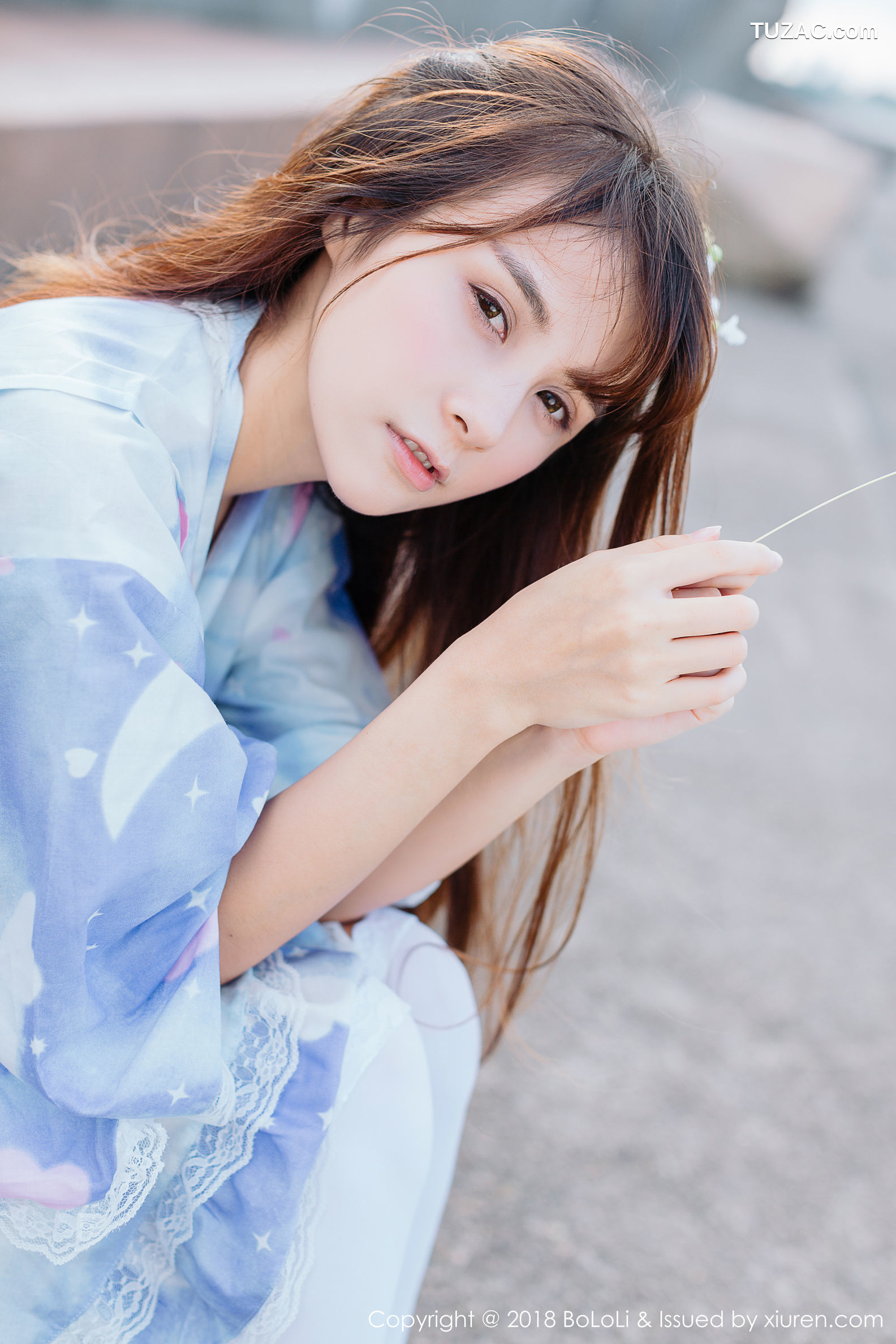 BoLoli波萝社-Vol.118-夏美酱-和服绿树公园