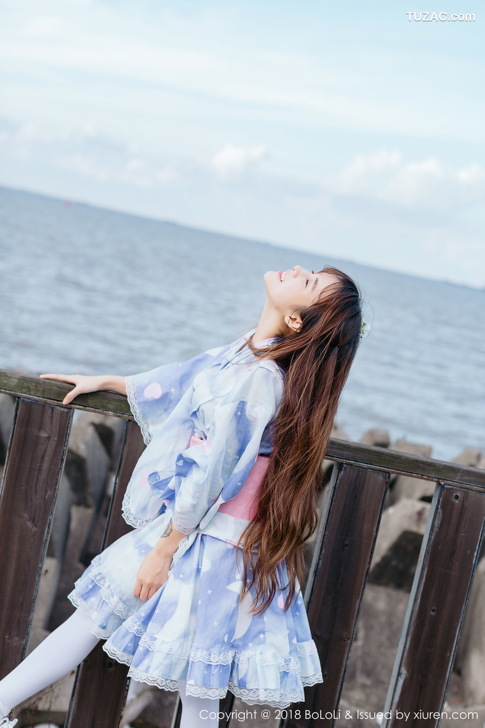 BoLoli波萝社-Vol.118-夏美酱-和服绿树公园