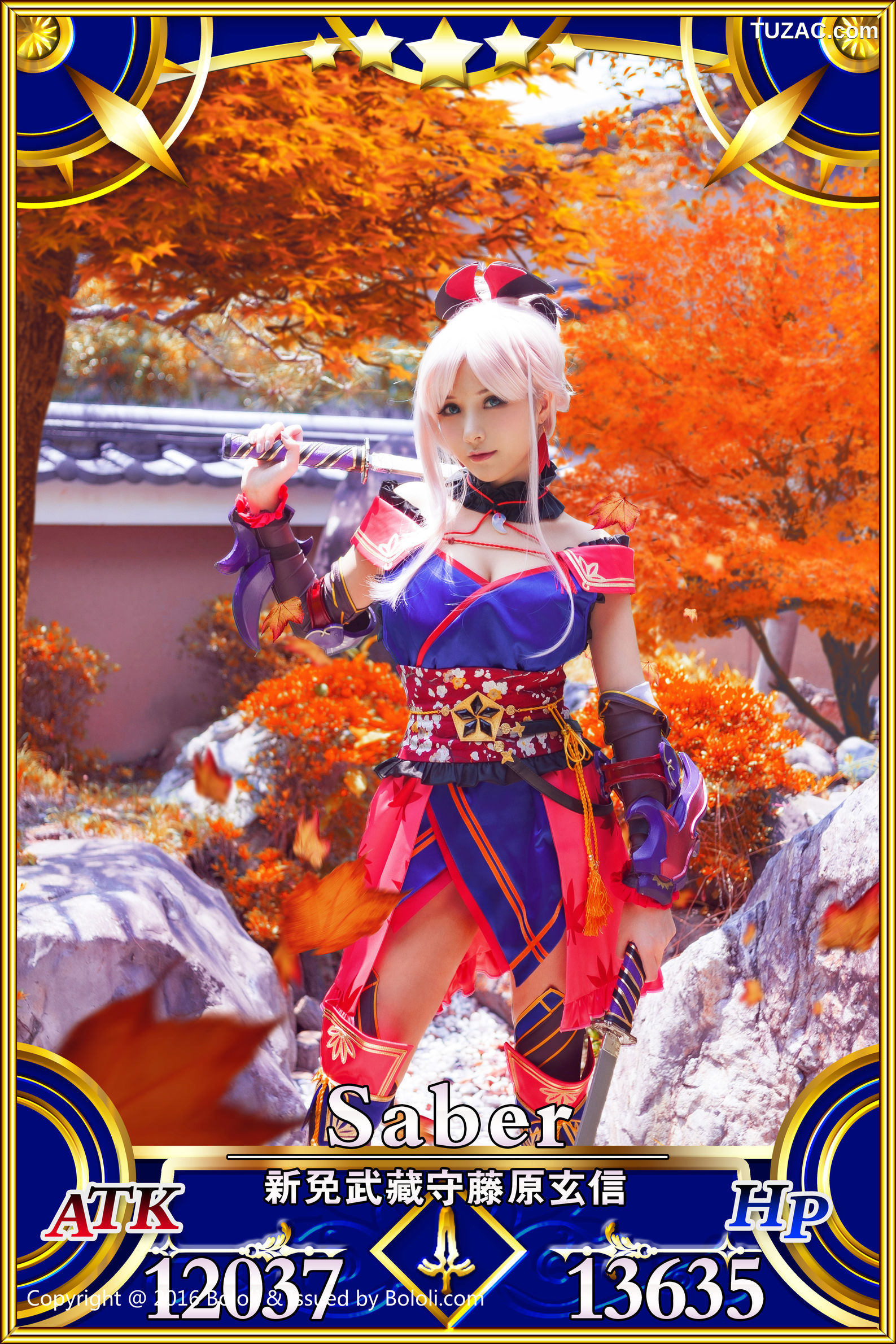 BoLoli波萝社-bol.079-夏美酱-宫本武藏一破cos