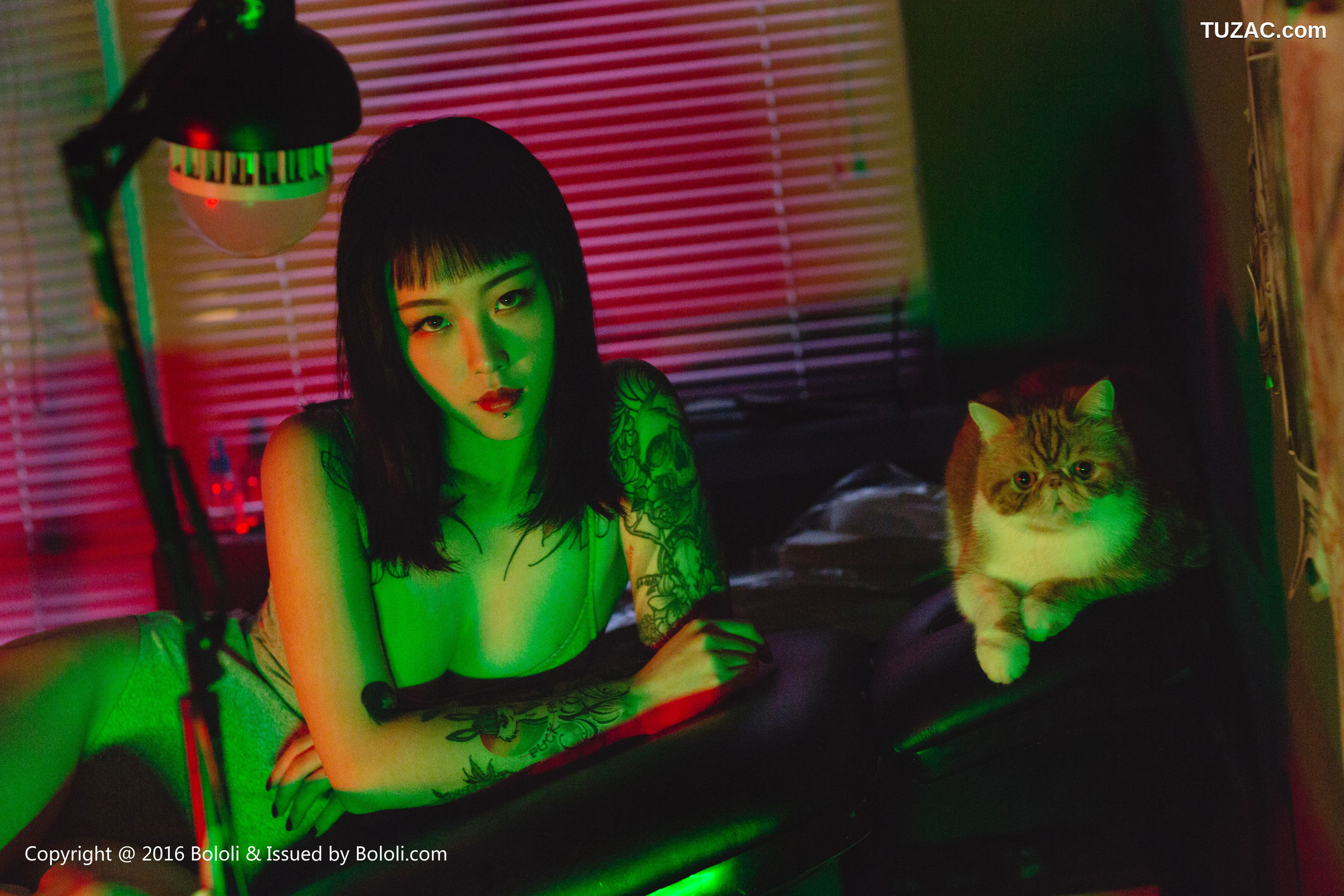 BoLoli波萝社-bol.087-王思匀-纹身少女的风情