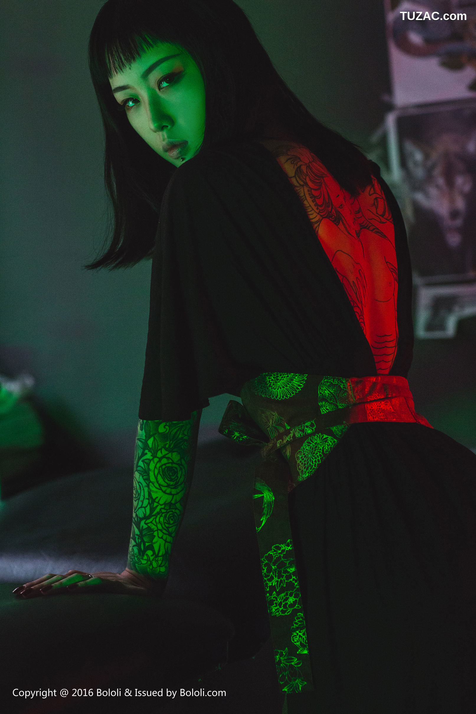 BoLoli波萝社-bol.087-王思匀-纹身少女的风情