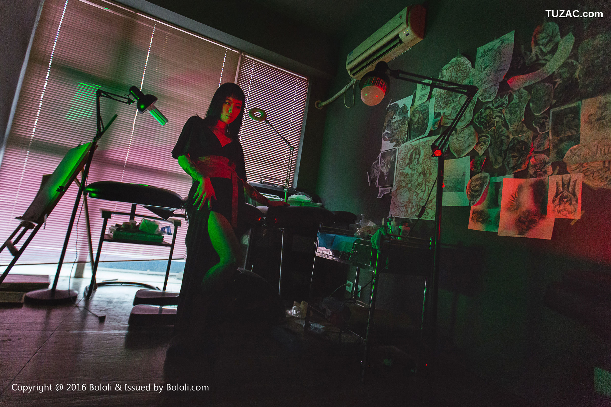 BoLoli波萝社-bol.087-王思匀-纹身少女的风情