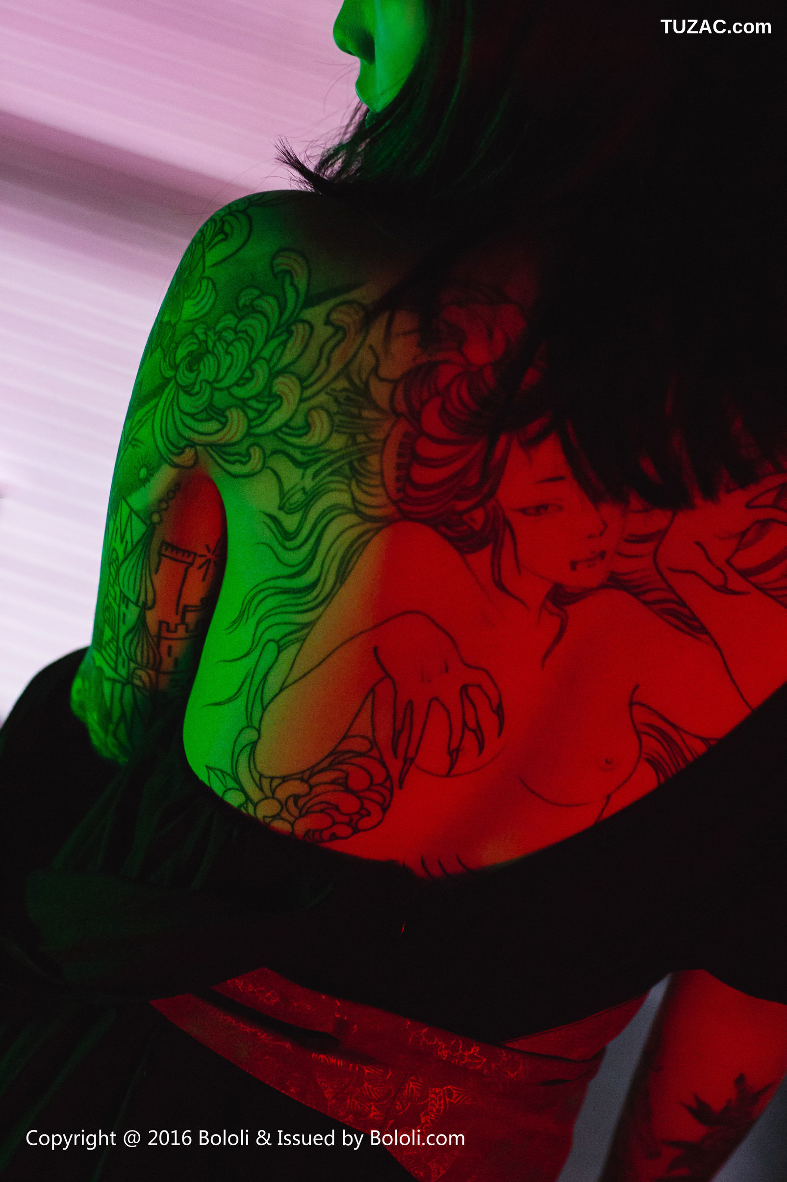 BoLoli波萝社-bol.087-王思匀-纹身少女的风情