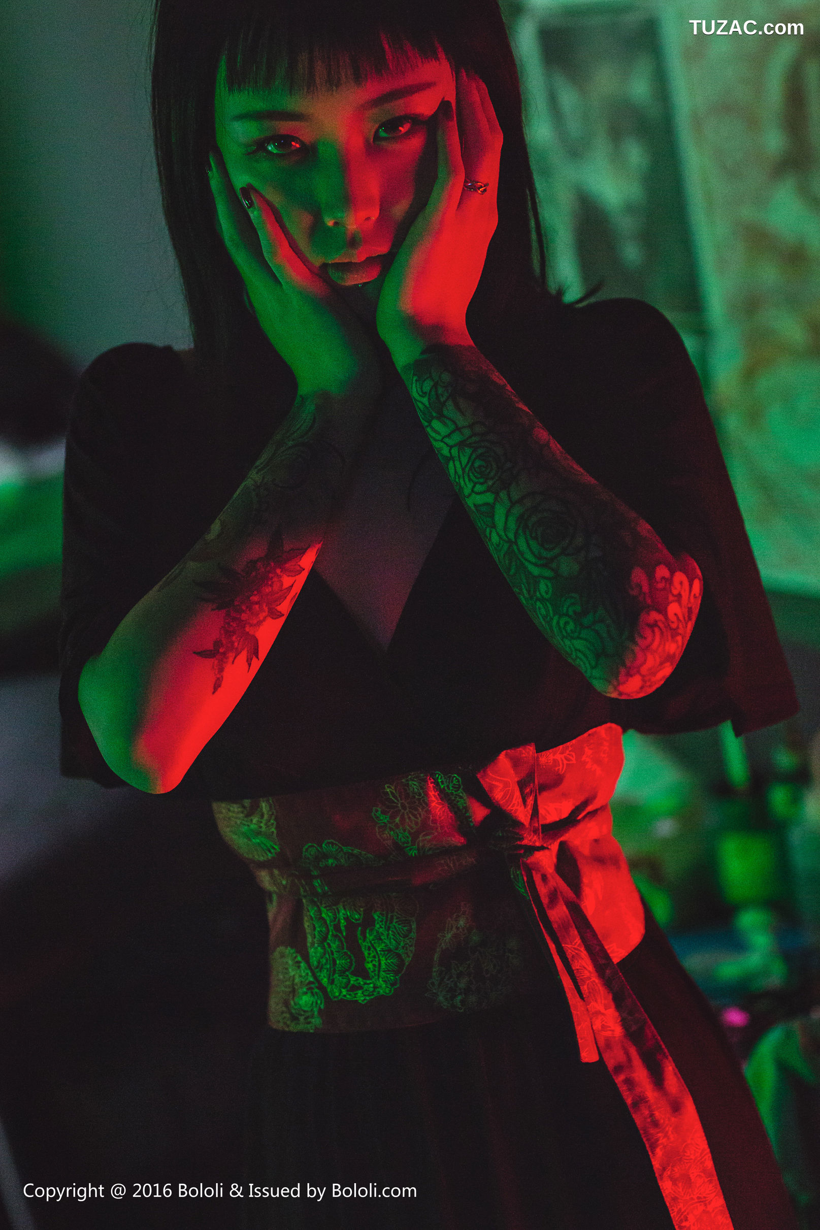 BoLoli波萝社-bol.087-王思匀-纹身少女的风情