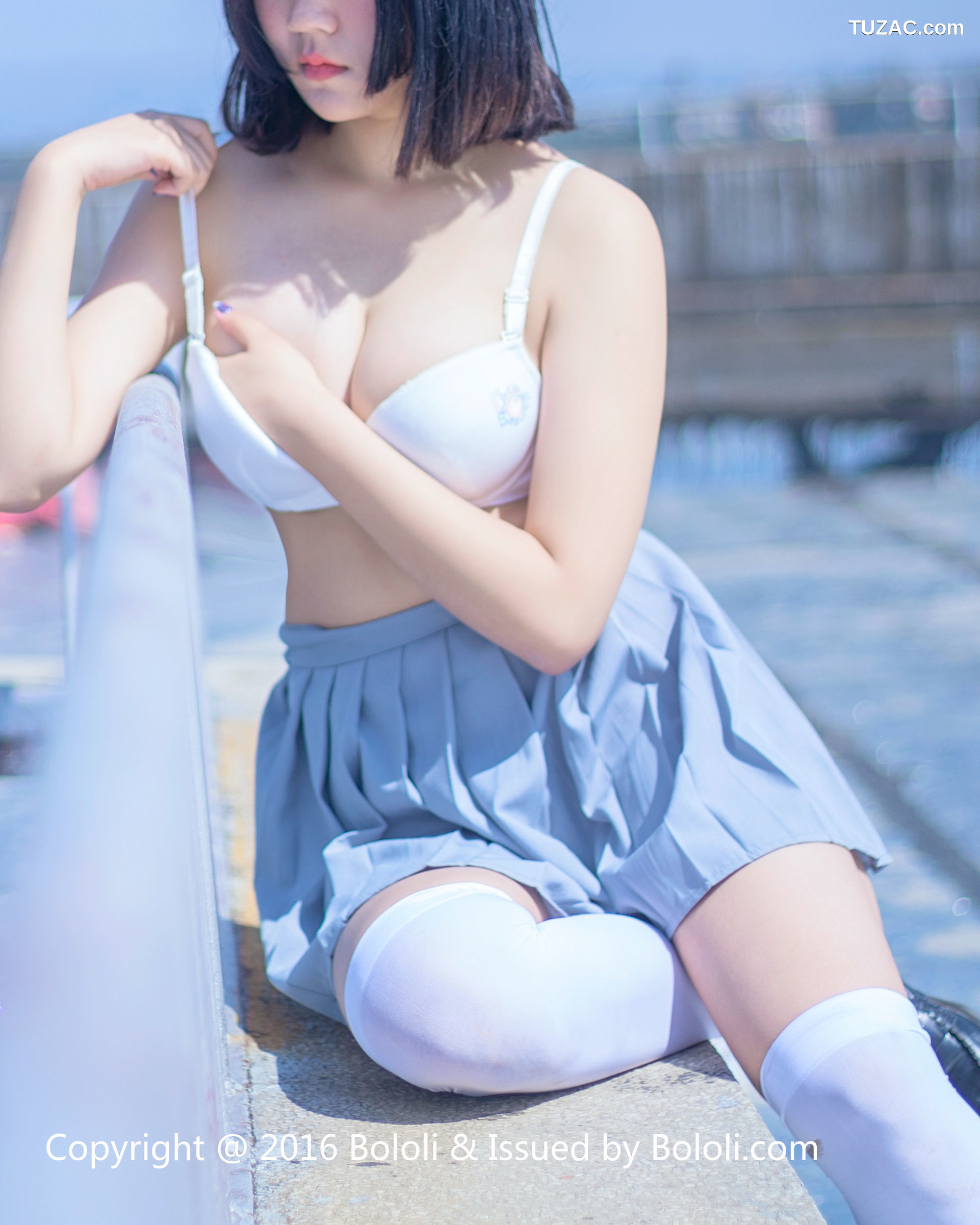 BoLoli波萝社-bol.096-汐姐-天台jk制服