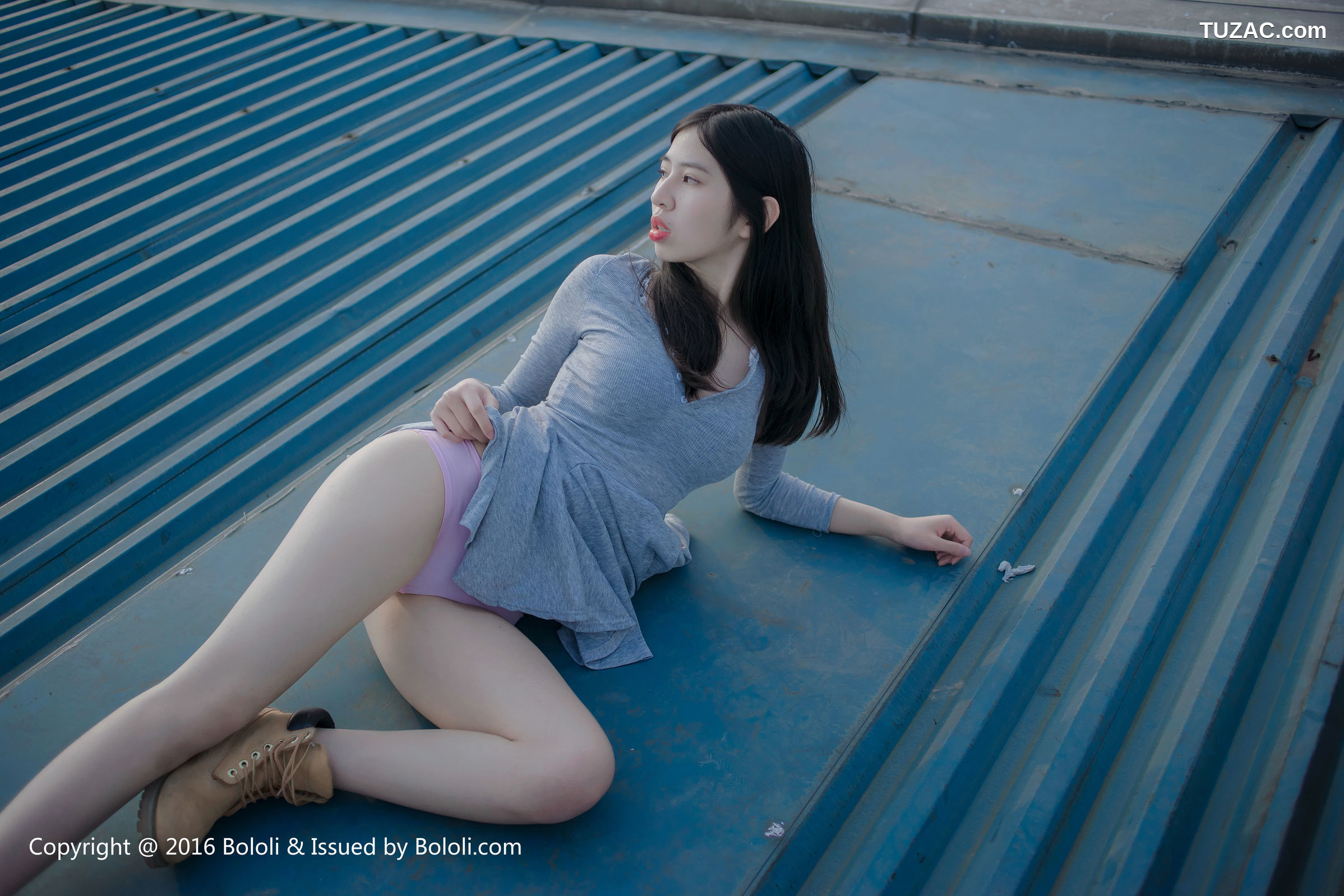 BoLoli波萝社-bol.103-郁郁-粉色天台