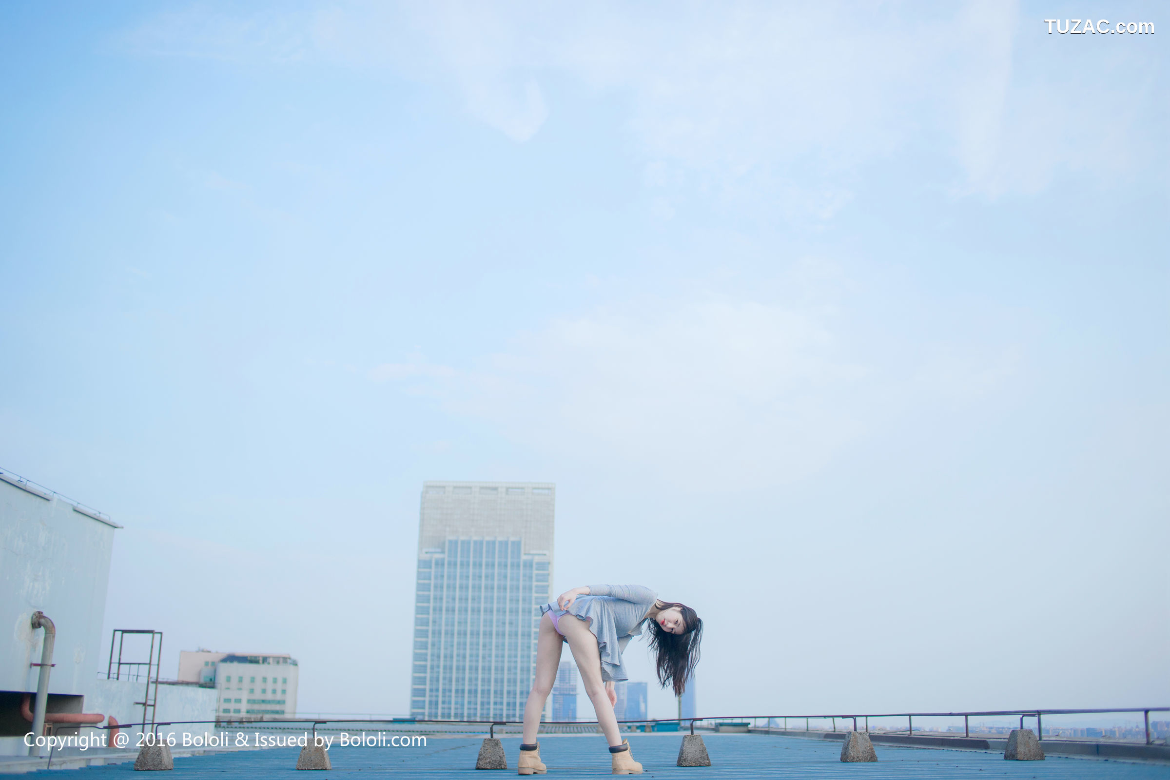 BoLoli波萝社-bol.103-郁郁-粉色天台