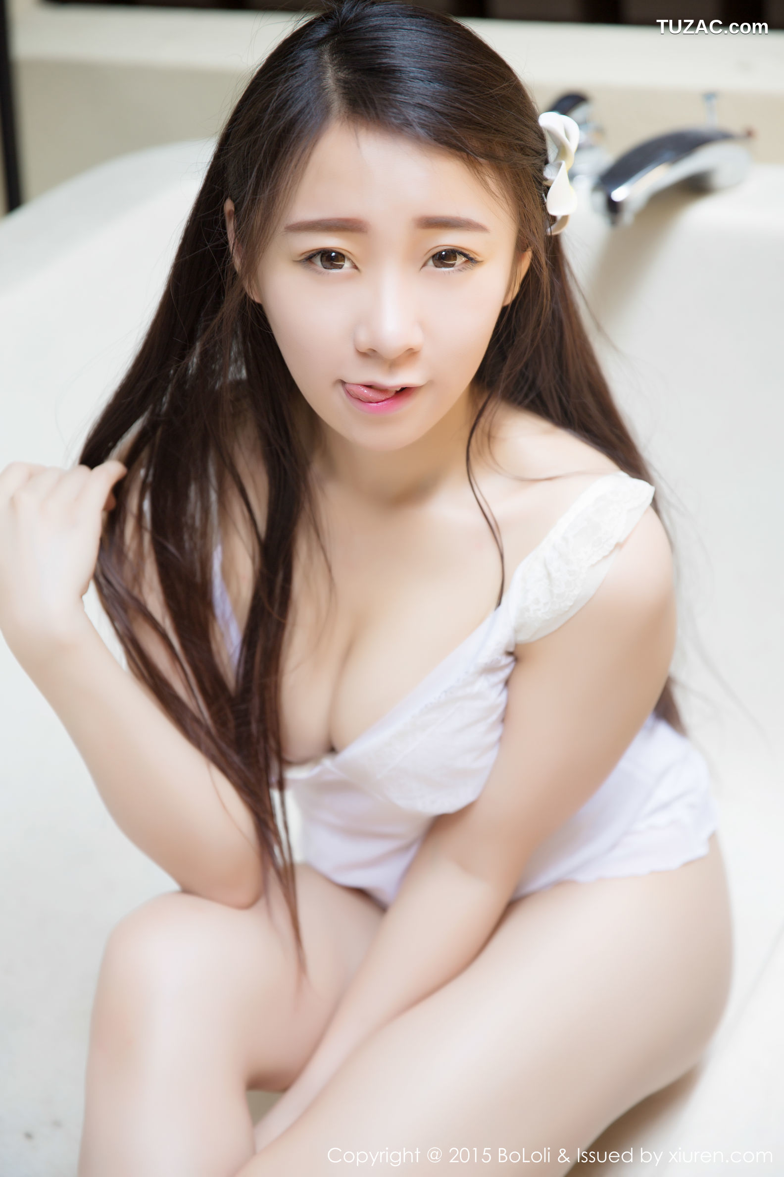 BoLoli波萝社-vol.013-朵比dobby-清凉比基尼-纯白浴室篇