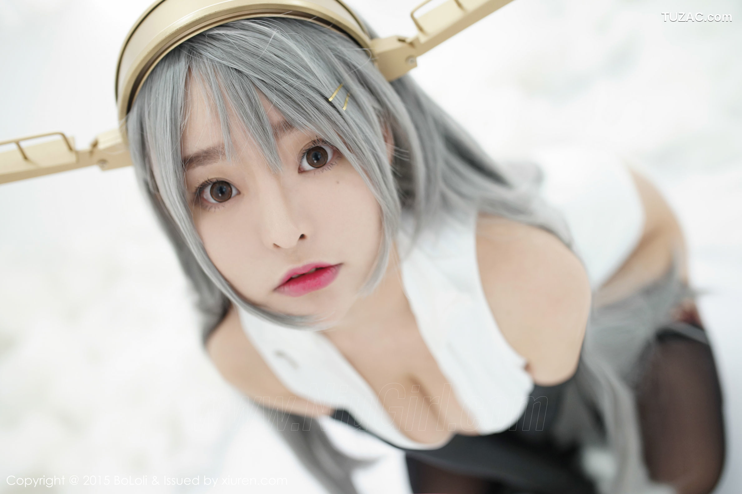BoLoli波萝社-vol.034-柳侑绮sevenbaby-舰娘collection榛名cos-开胸泳衣版