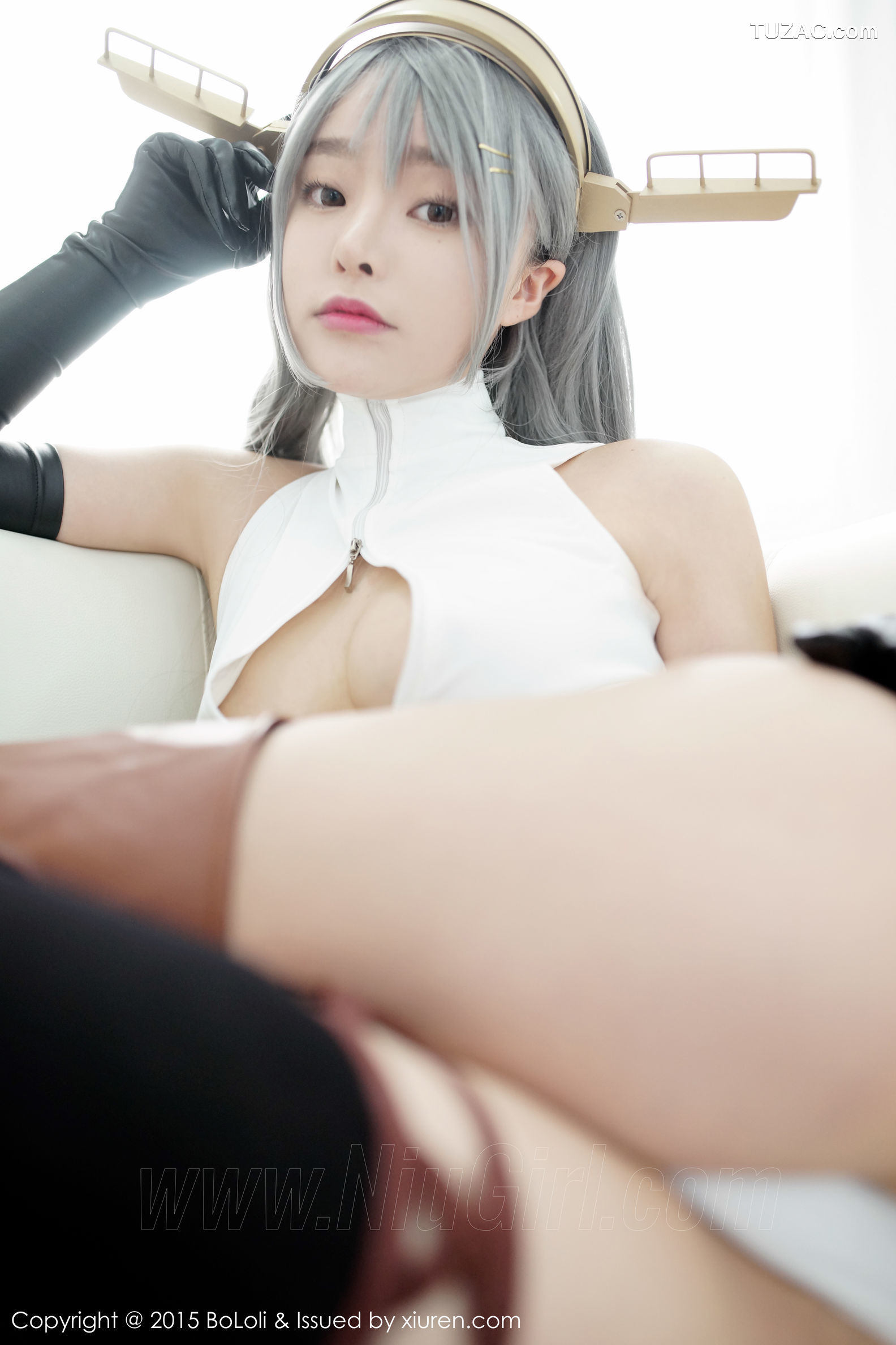 BoLoli波萝社-vol.034-柳侑绮sevenbaby-舰娘collection榛名cos-开胸泳衣版
