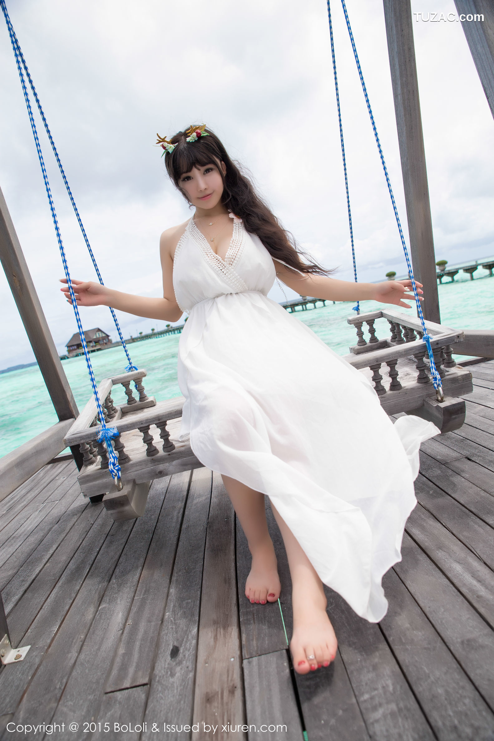 BoLoli波萝社-vol.042-barbie可儿-马尔代夫旅拍小清新系列