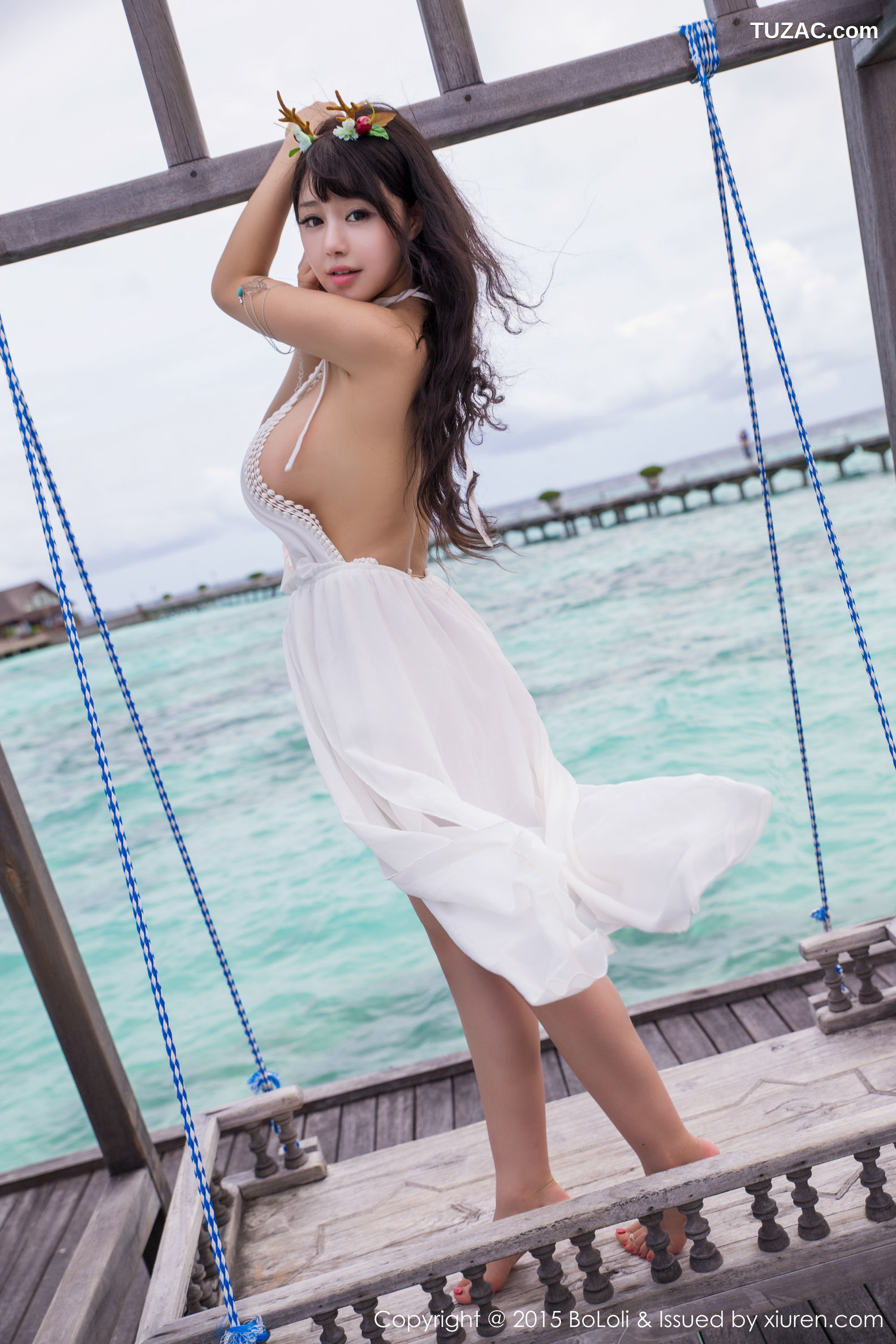 BoLoli波萝社-vol.042-barbie可儿-马尔代夫旅拍小清新系列