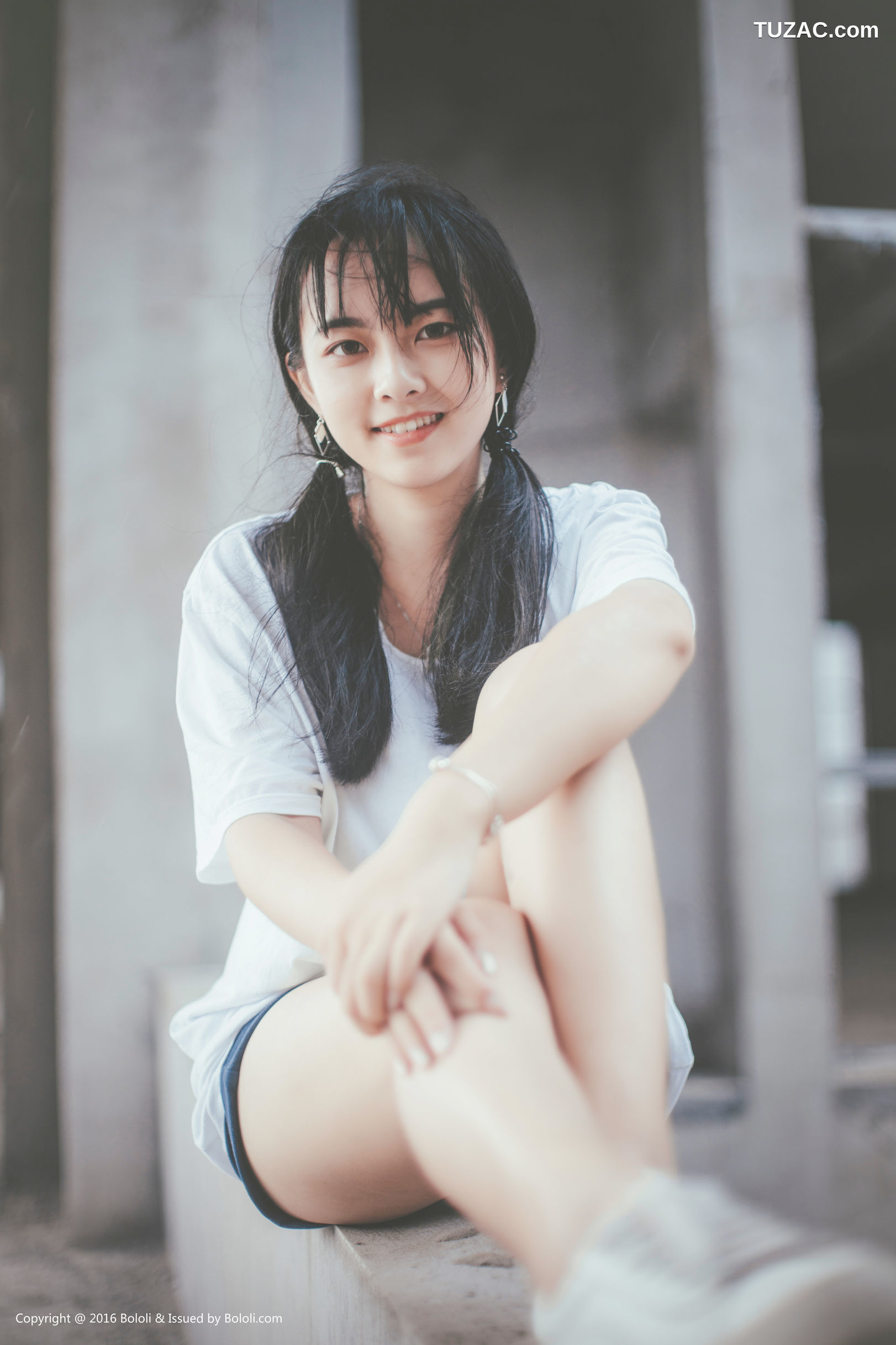 Kimoe激萌文化-020-超凶的诺废墟中的清新少女