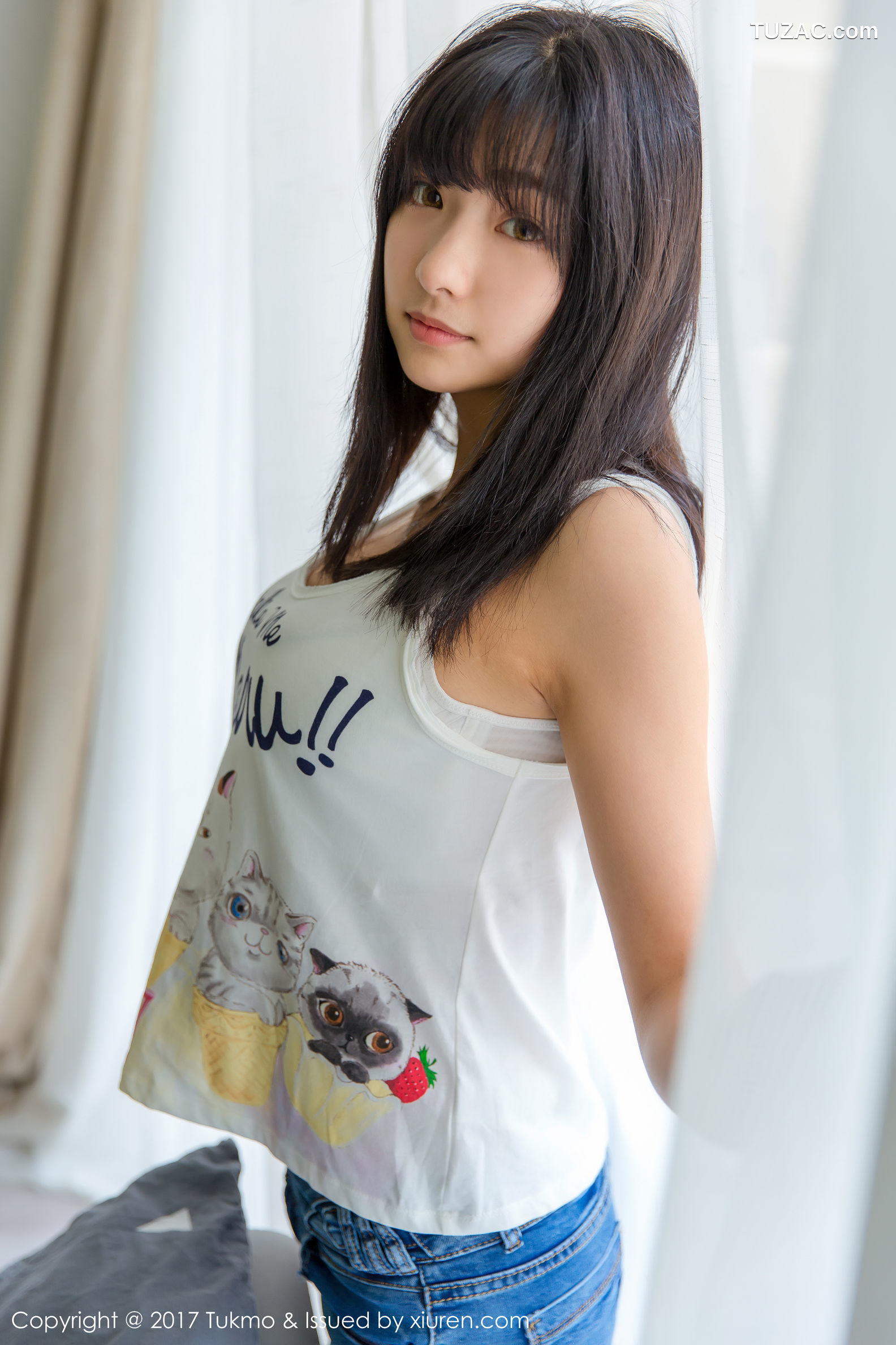 Tukmo兔几盟-Vol.095-球球-清纯妹子居家