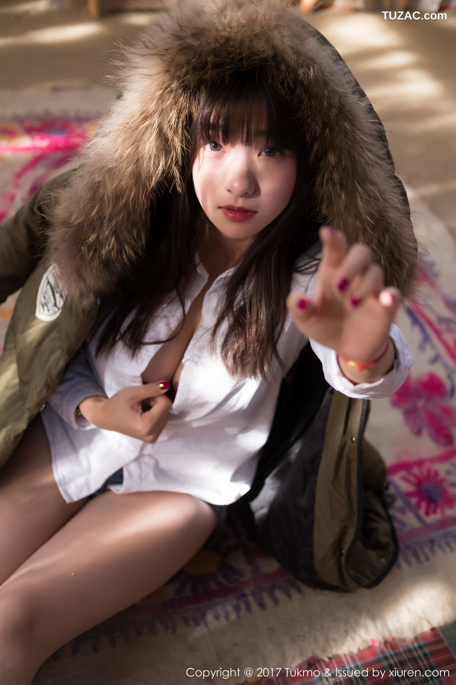 Tukmo兔几盟-Vol.103-球球-沙漠荒野农舍美女