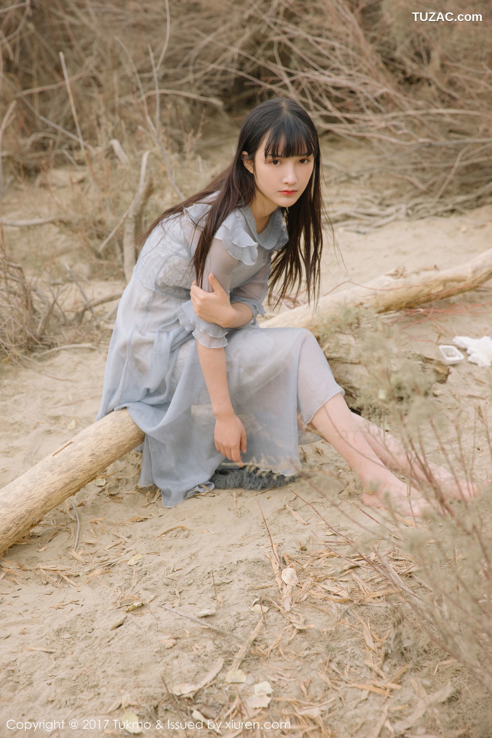 Tukmo兔几盟-Vol.104-之应-荒草枯树美女