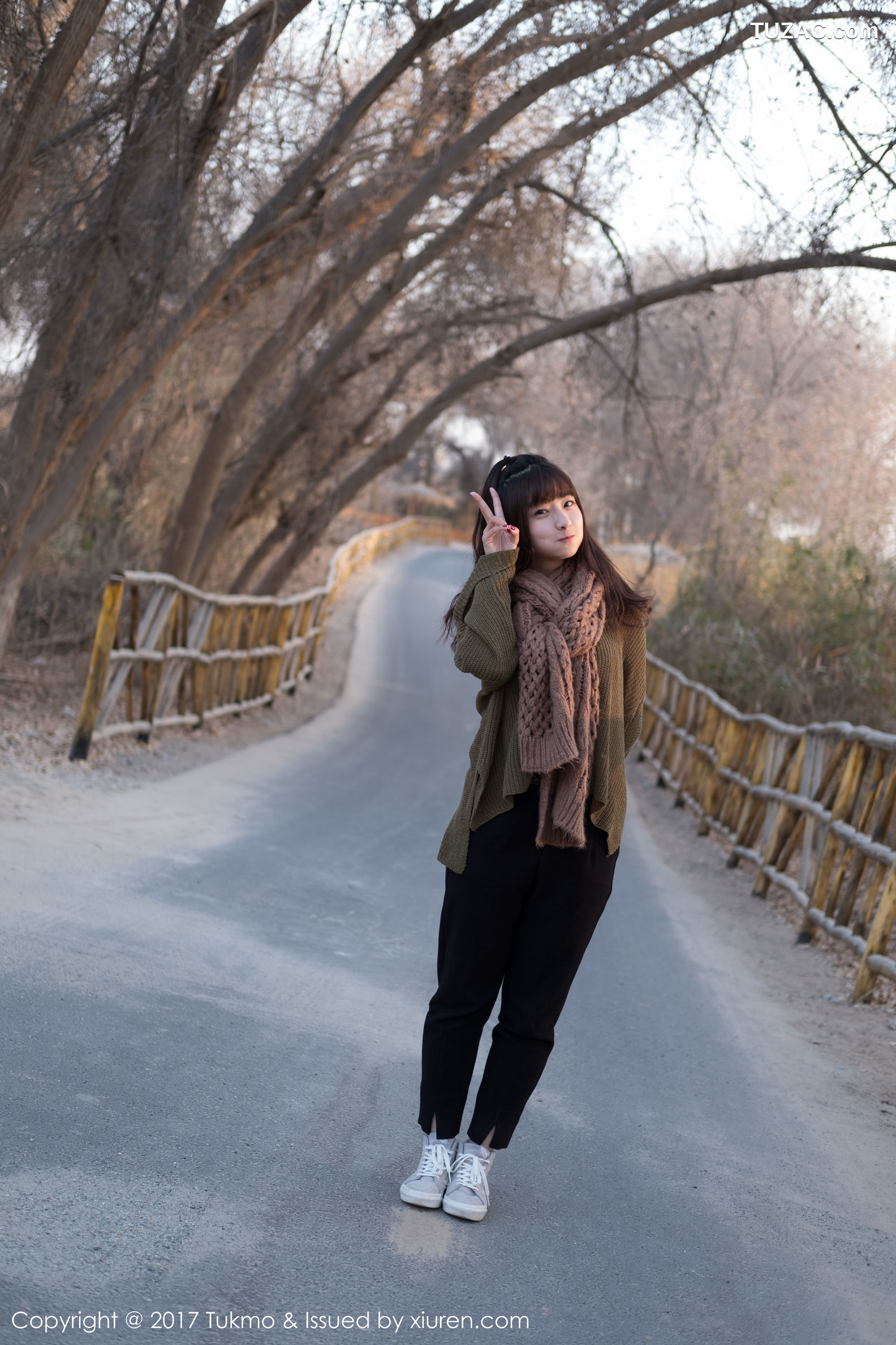 Tukmo兔几盟-Vol.105-球球-冬日户外倩影