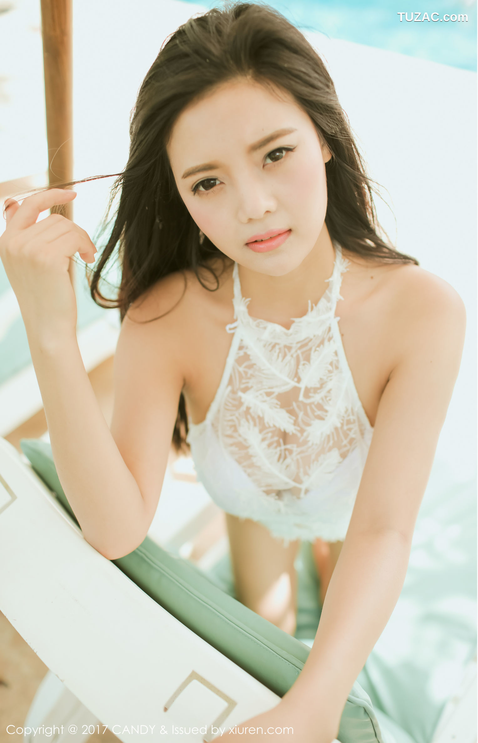 Candy糖果画报-040-林美惠子Mieko-《蕾丝-长裙女神》-2017.11.13