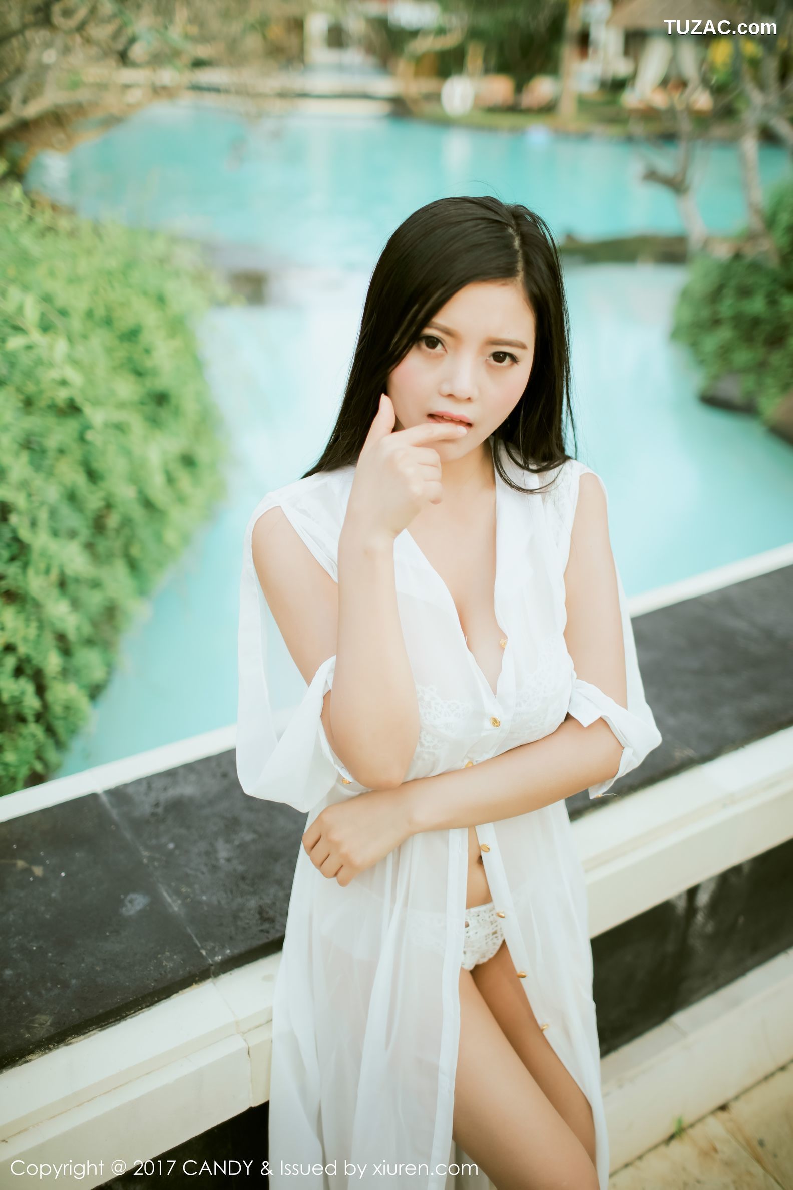 Candy糖果画报-040-林美惠子Mieko-《蕾丝-长裙女神》-2017.11.13