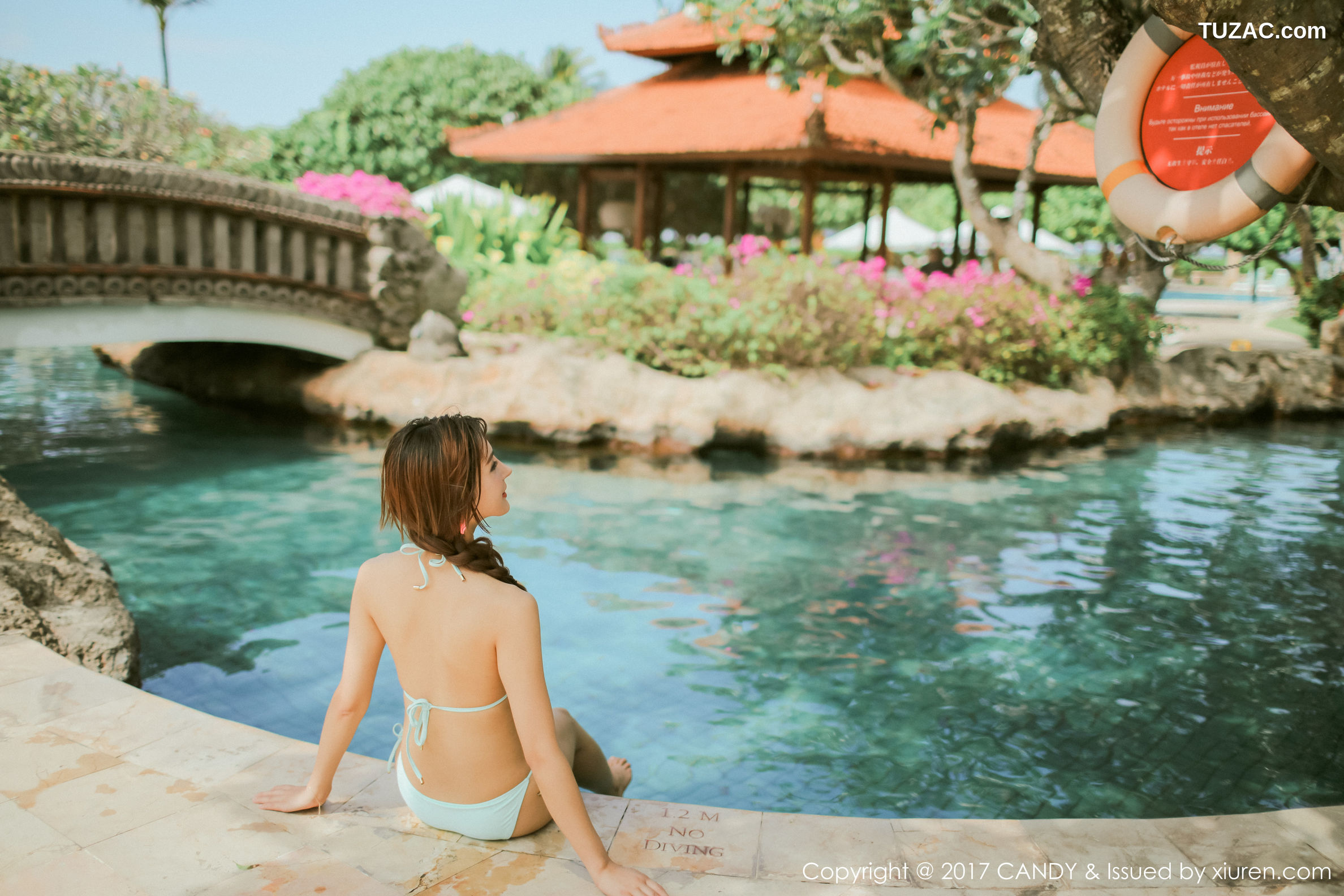 Candy糖果画报-043-伊莉娜-《巴厘岛旅拍第四套》-2017.11.21