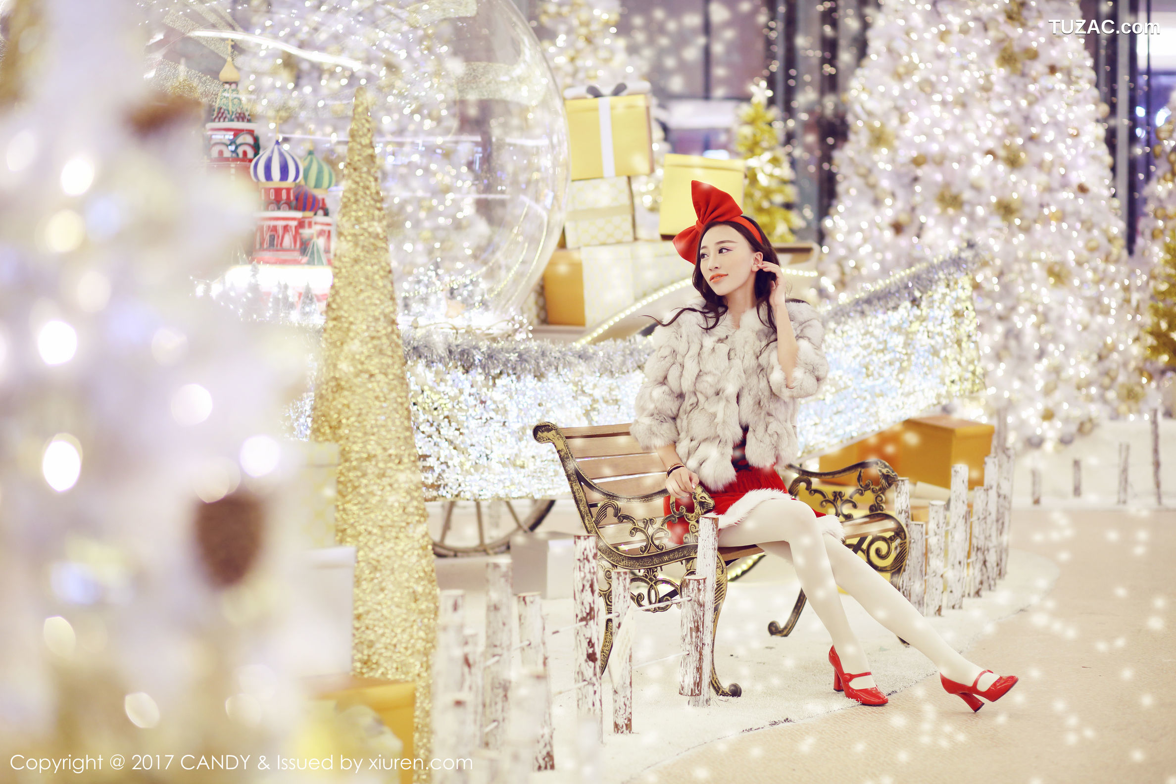 Candy网红馆-047-萌琪琪-《圣诞礼物》-2017.12.25