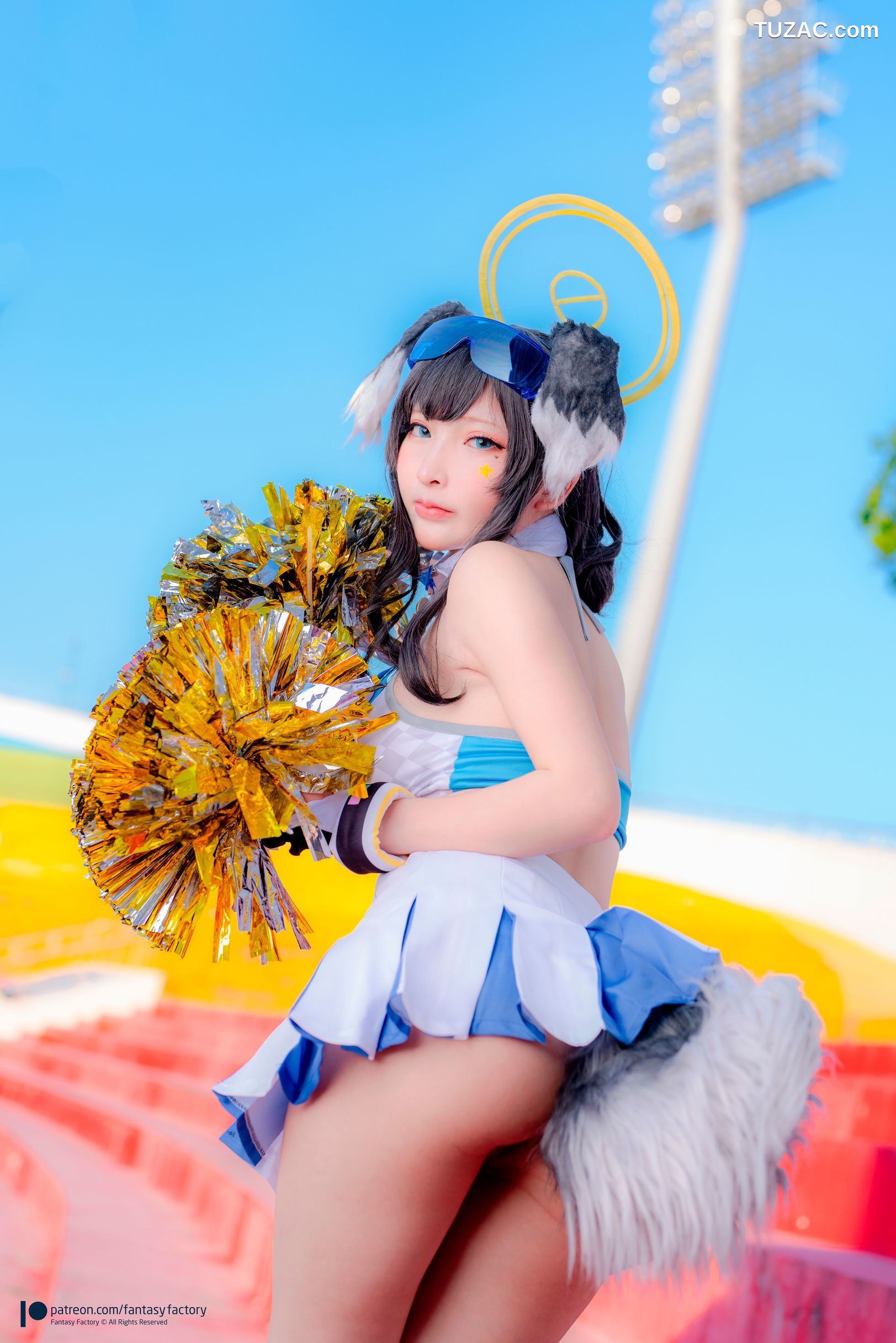 Fantasy-Factory-小丁Ding-《蔚蓝档案》-猫冢响-啦啦队服-Hibiki-Cheerleader
