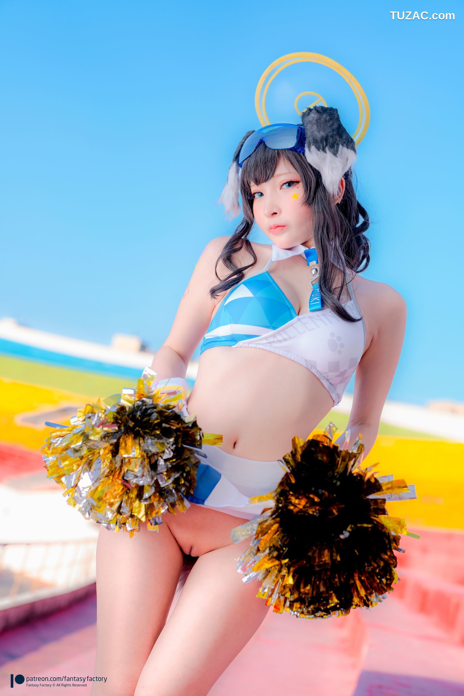 Fantasy-Factory-小丁Ding-《蔚蓝档案》-猫冢响-啦啦队服-Hibiki-Cheerleader