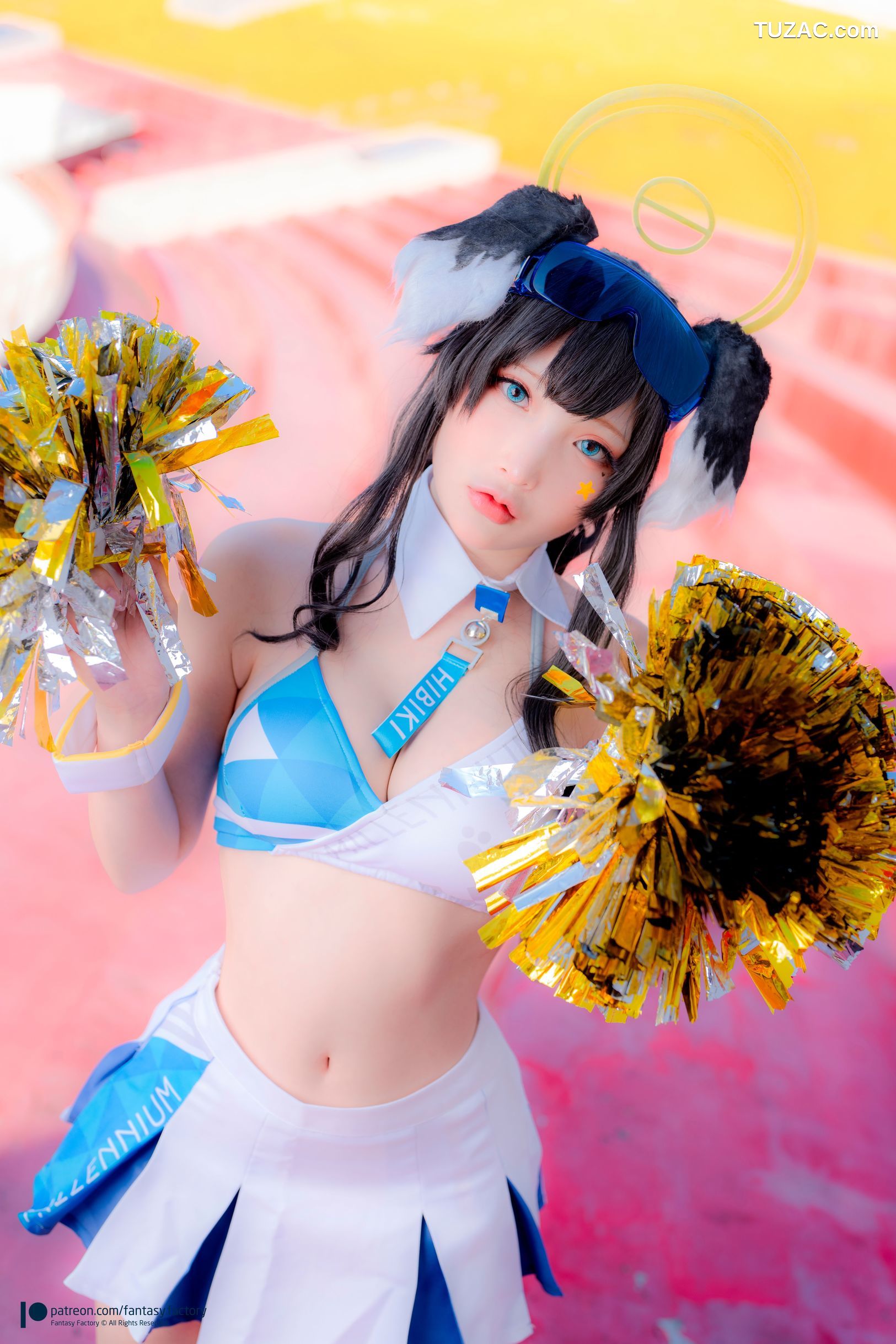 Fantasy-Factory-小丁Ding-《蔚蓝档案》-猫冢响-啦啦队服-Hibiki-Cheerleader