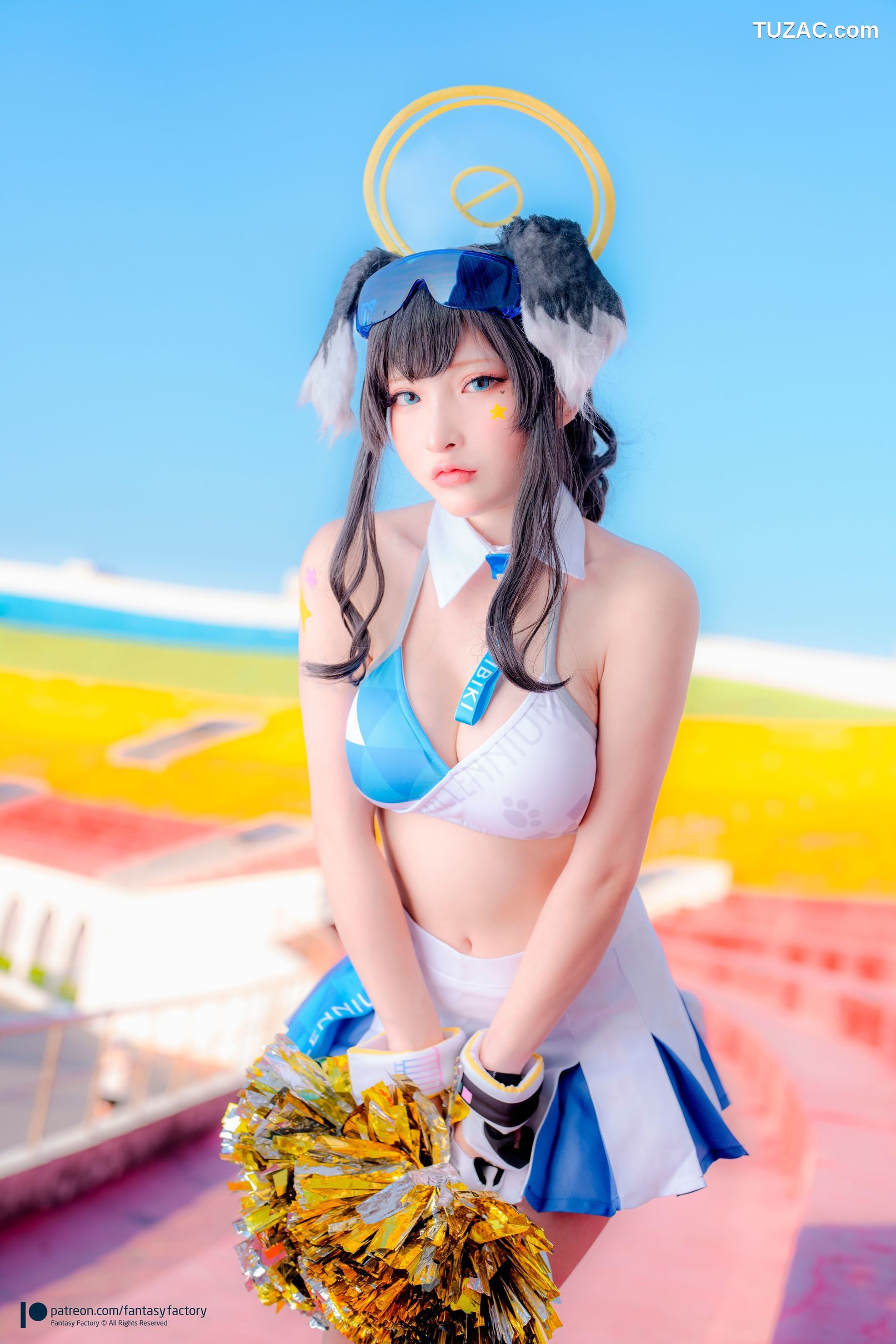Fantasy-Factory-小丁Ding-《蔚蓝档案》-猫冢响-啦啦队服-Hibiki-Cheerleader