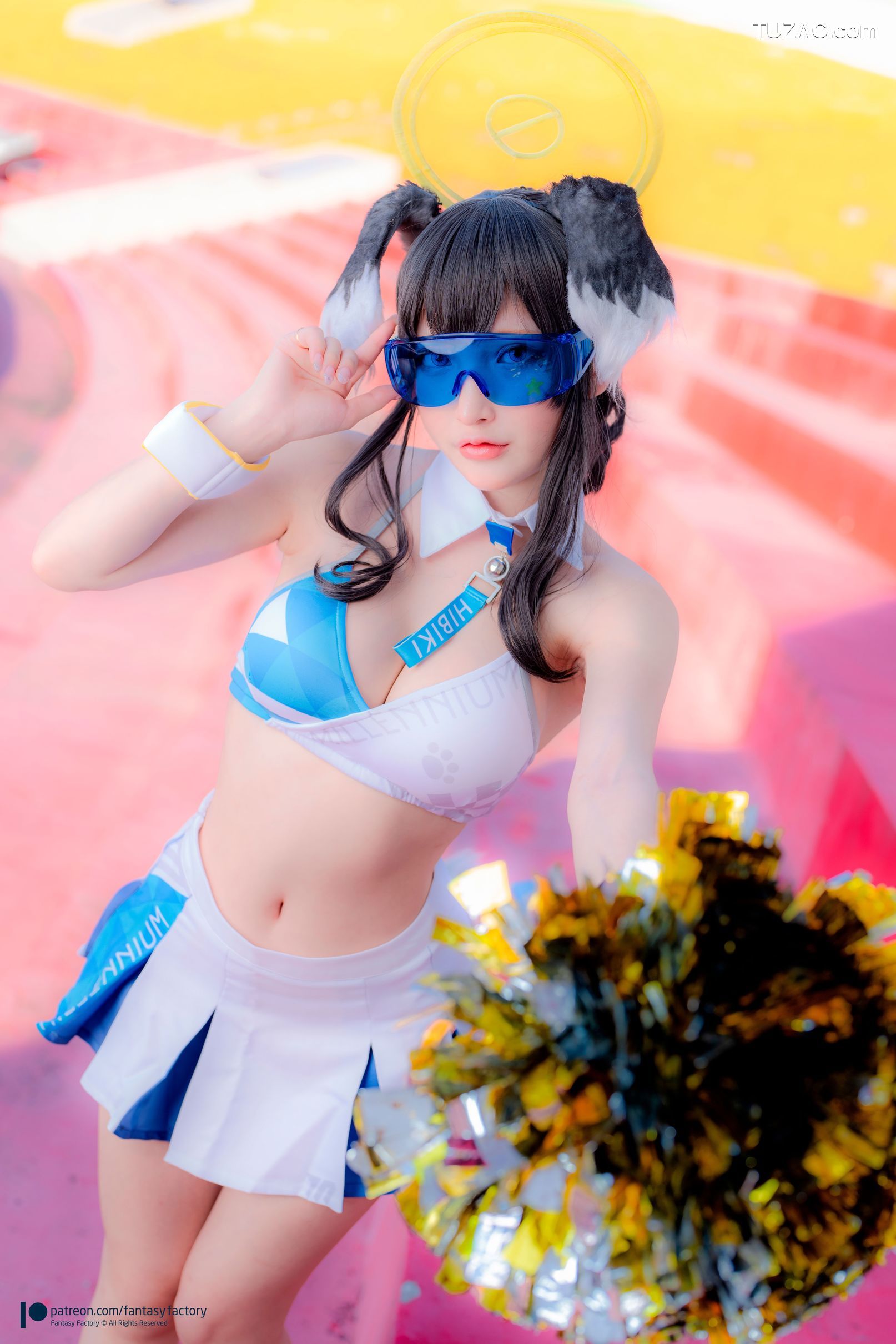 Fantasy-Factory-小丁Ding-《蔚蓝档案》-猫冢响-啦啦队服-Hibiki-Cheerleader