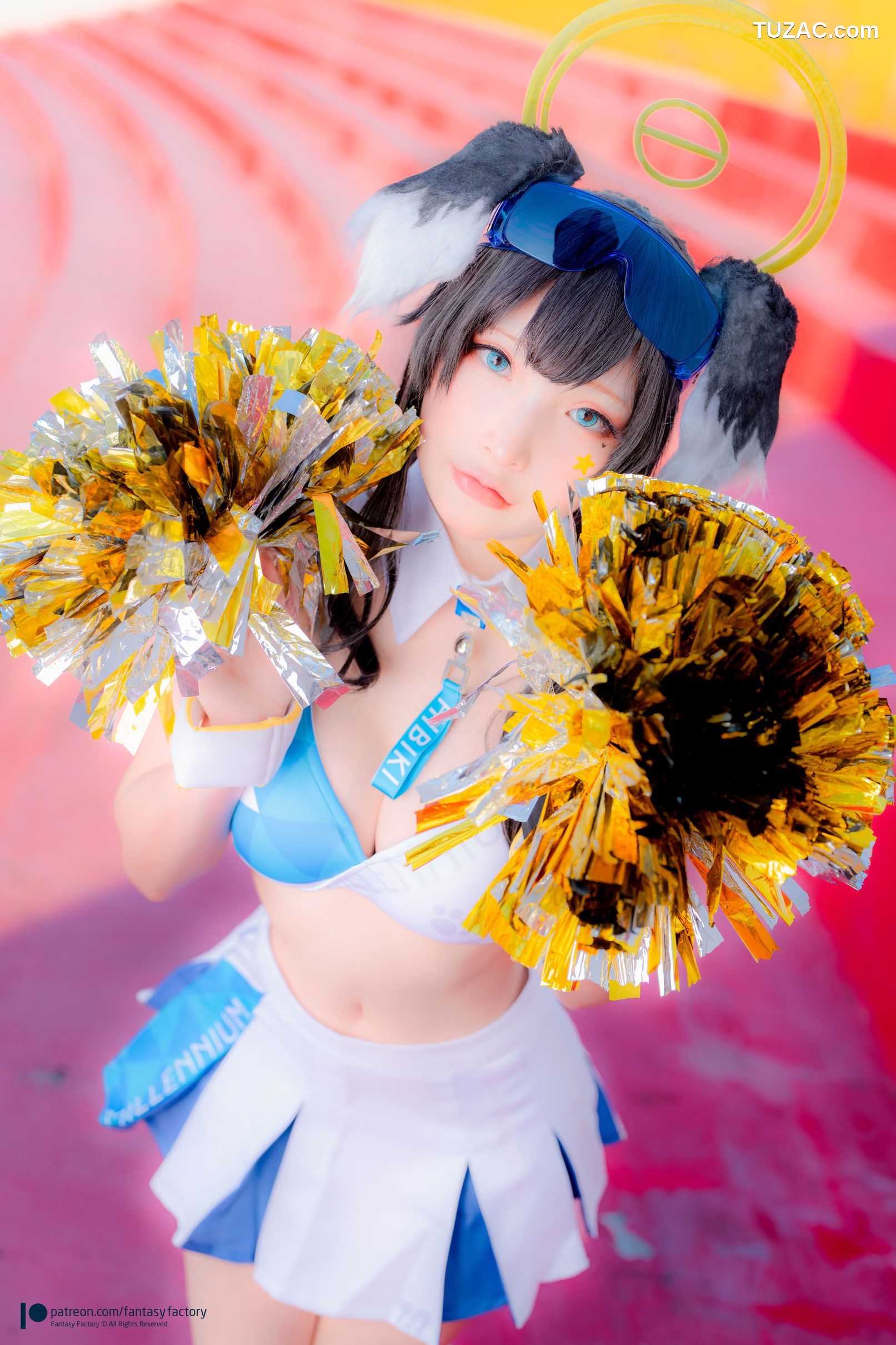 Fantasy-Factory-小丁Ding-《蔚蓝档案》-猫冢响-啦啦队服-Hibiki-Cheerleader