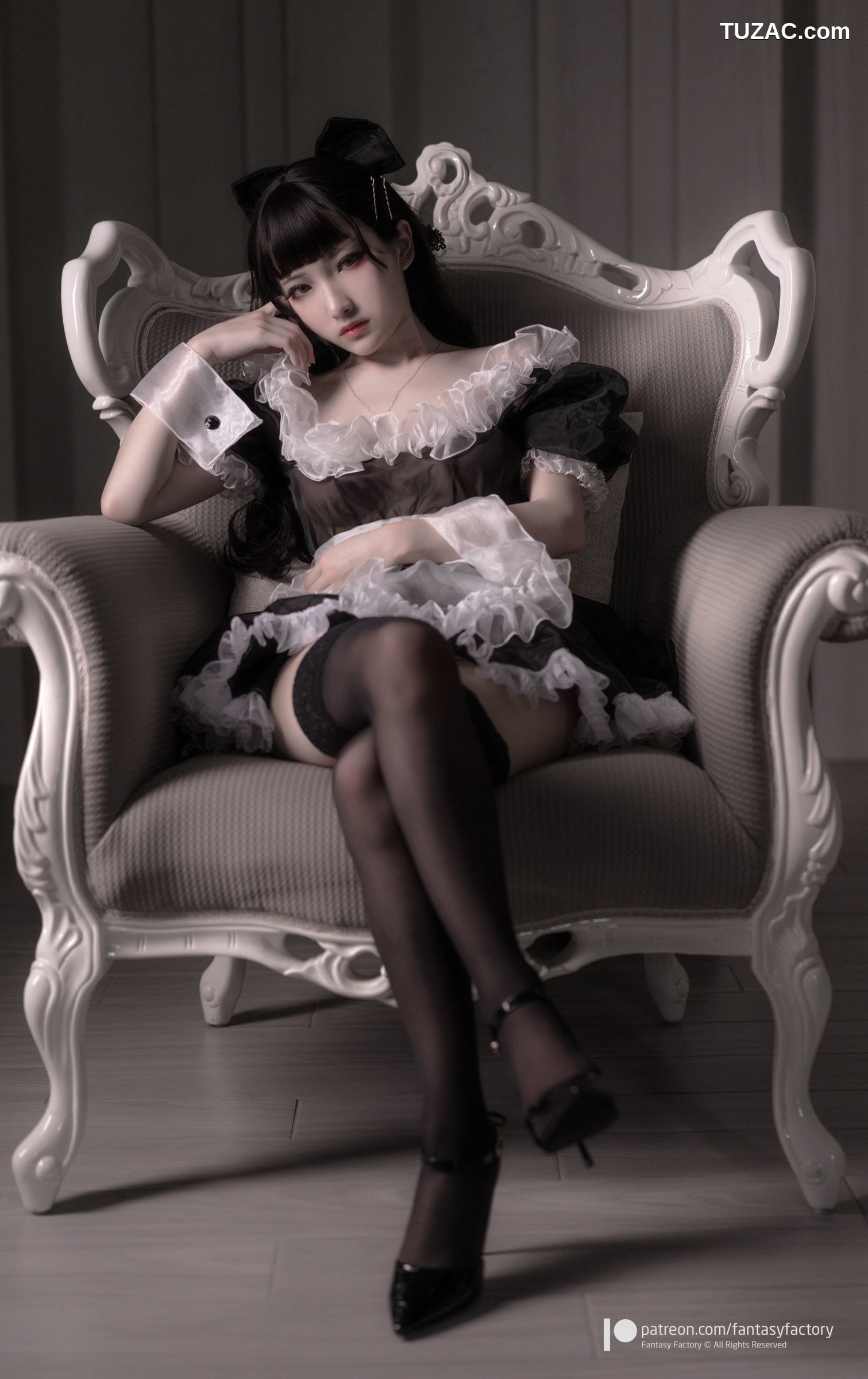 Fantasy-Factory-小丁Ding-哥特暗黑风女仆-Gothic-Maid