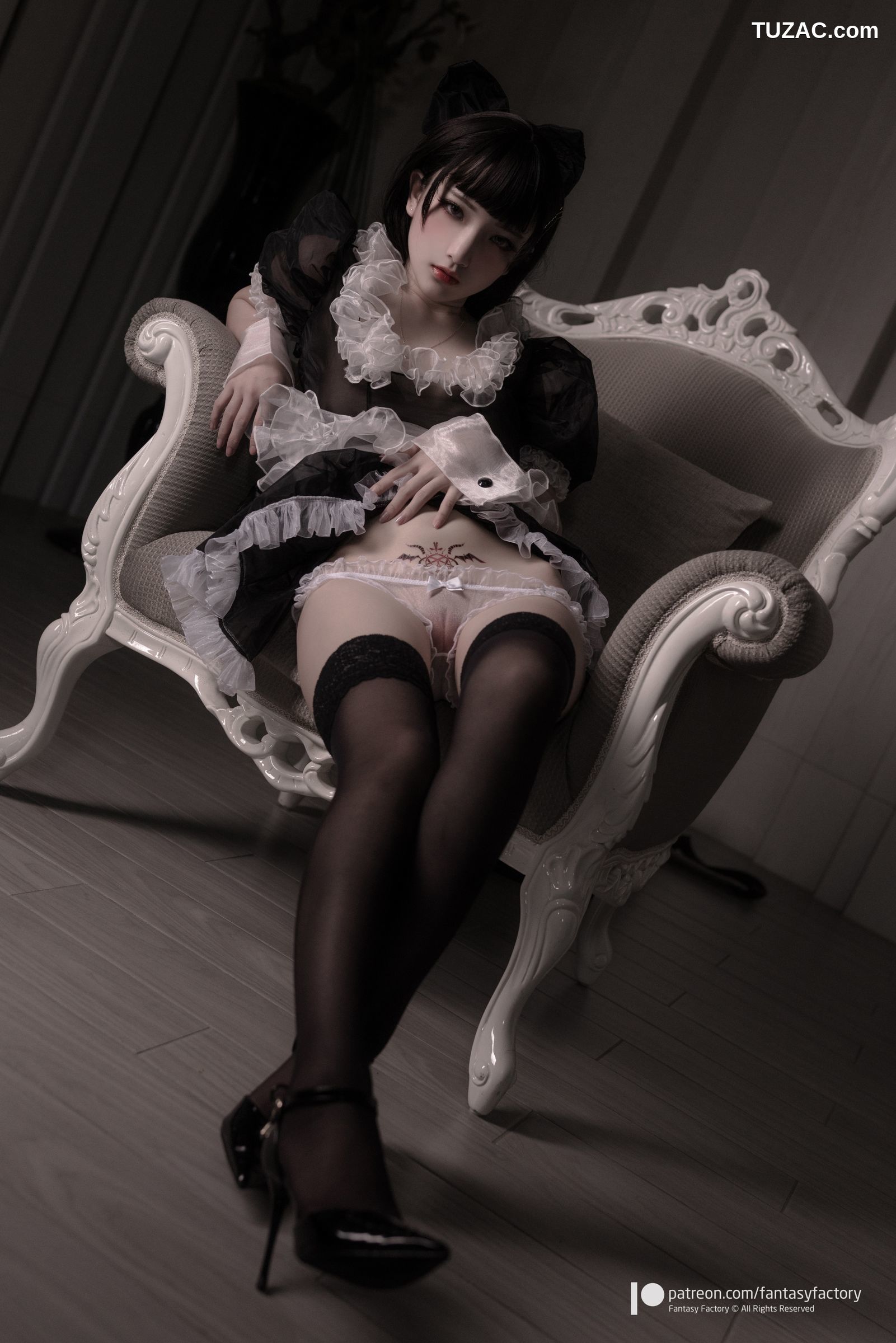 Fantasy-Factory-小丁Ding-哥特暗黑风女仆-Gothic-Maid