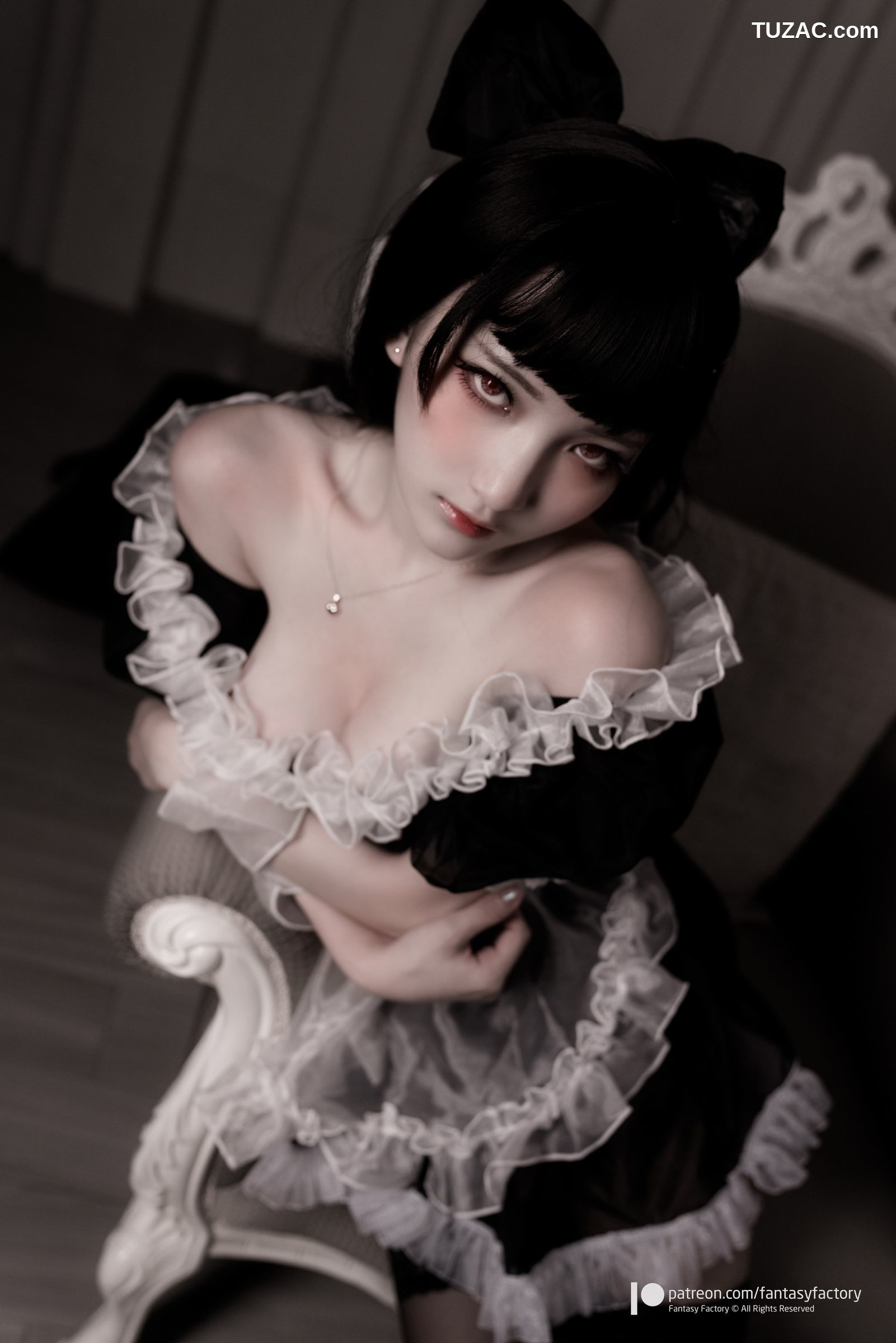 Fantasy-Factory-小丁Ding-哥特暗黑风女仆-Gothic-Maid