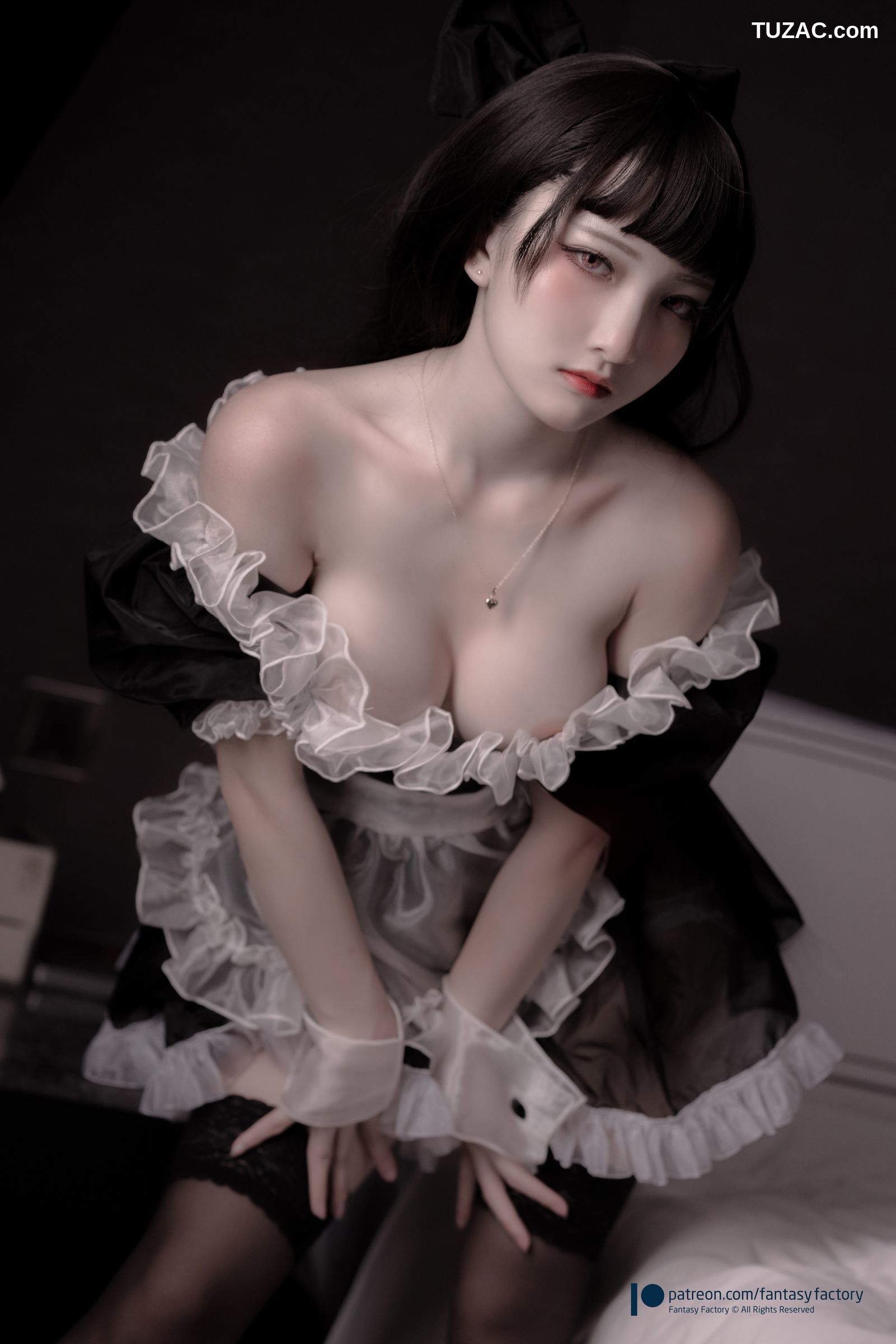 Fantasy-Factory-小丁Ding-哥特暗黑风女仆-Gothic-Maid