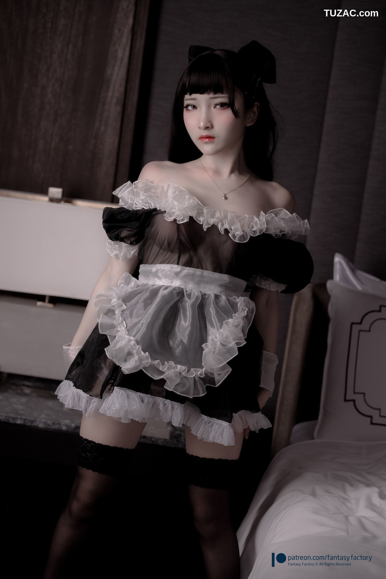 Fantasy-Factory-小丁Ding-哥特暗黑风女仆-Gothic-Maid