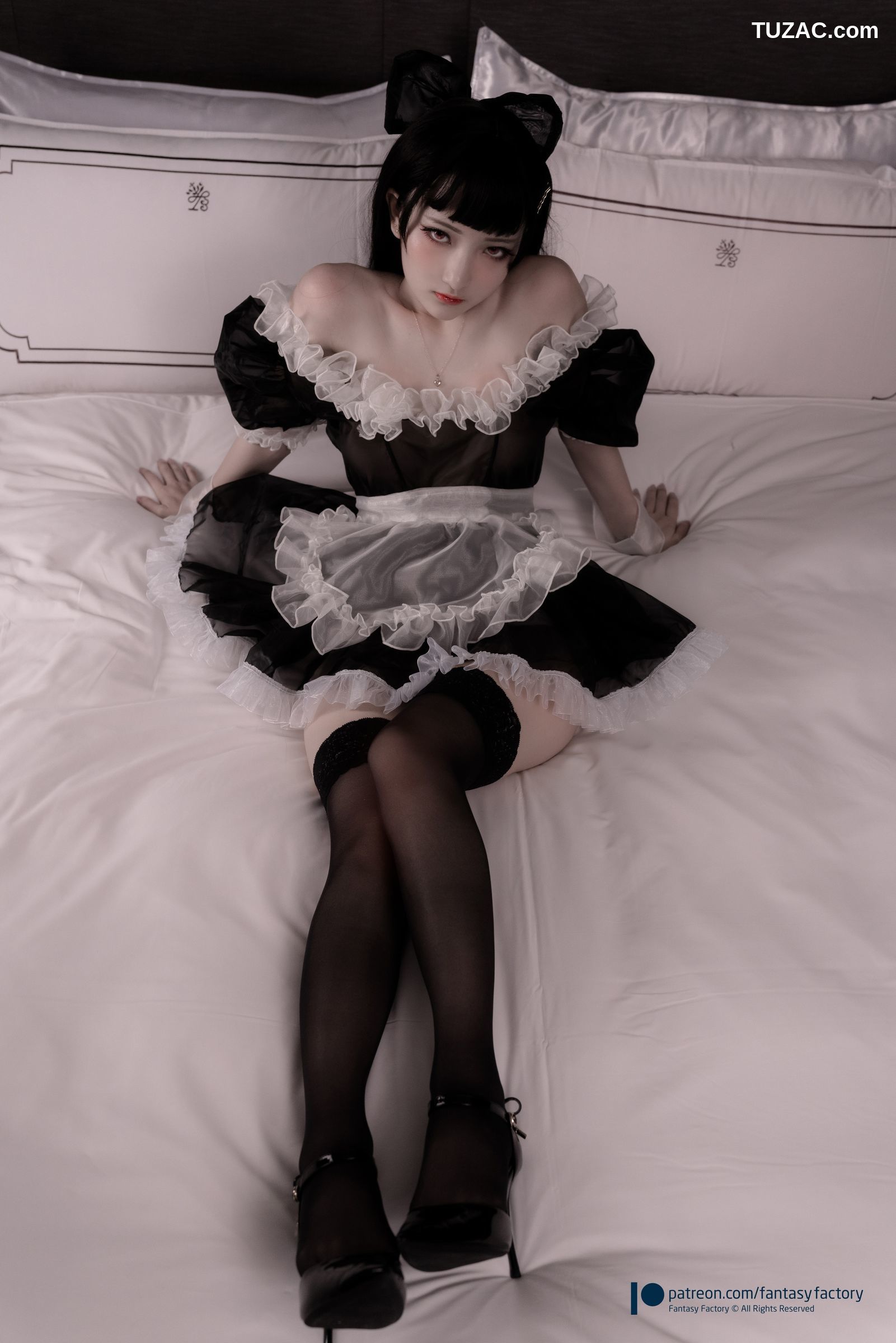 Fantasy-Factory-小丁Ding-哥特暗黑风女仆-Gothic-Maid