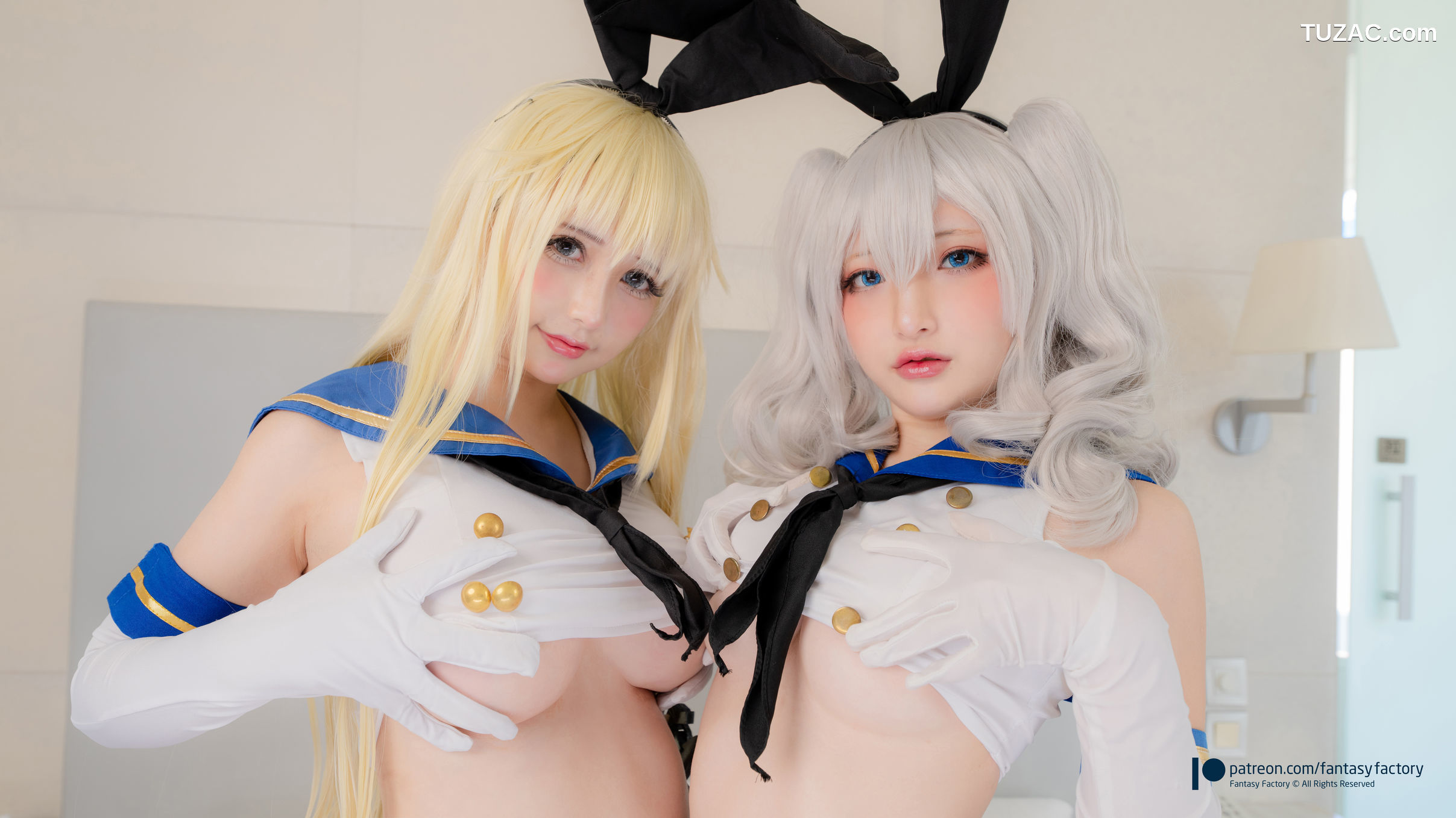 Fantasy-Factory-小丁Ding-鹿岛与岛风-Kashima＆Shimakaze-With-Rinka-2021.11