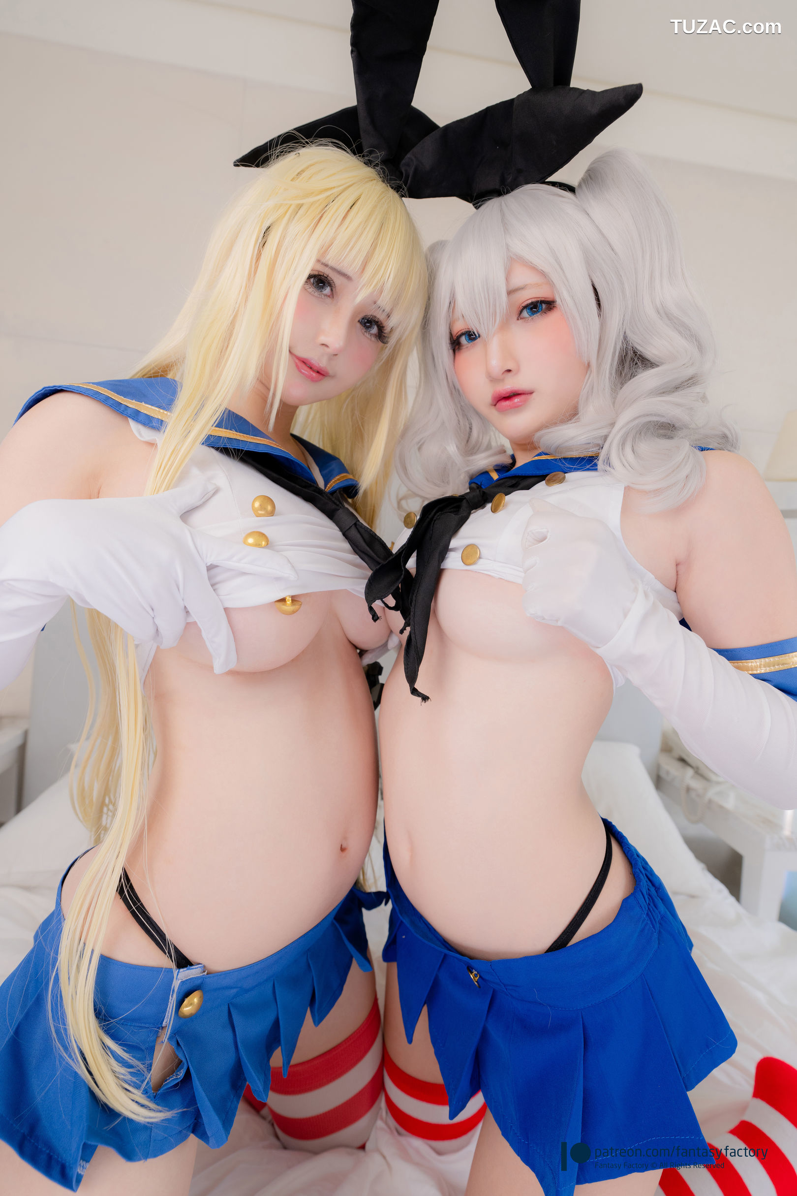 Fantasy-Factory-小丁Ding-鹿岛与岛风-Kashima＆Shimakaze-With-Rinka-2021.11