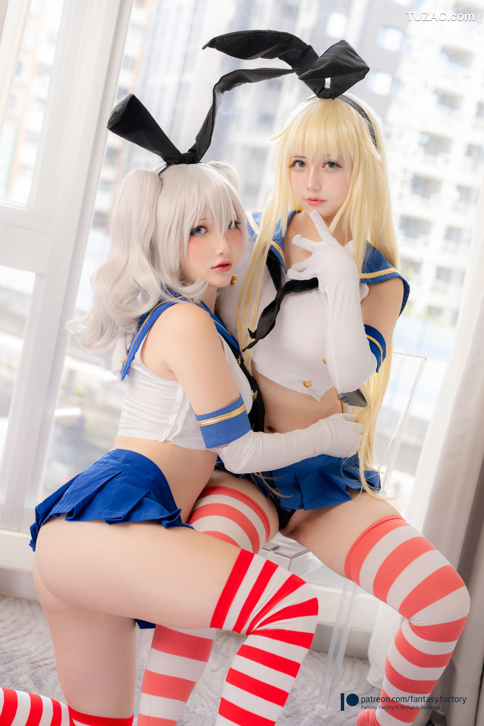 Fantasy-Factory-小丁Ding-鹿岛与岛风-Kashima＆Shimakaze-With-Rinka-2021.11
