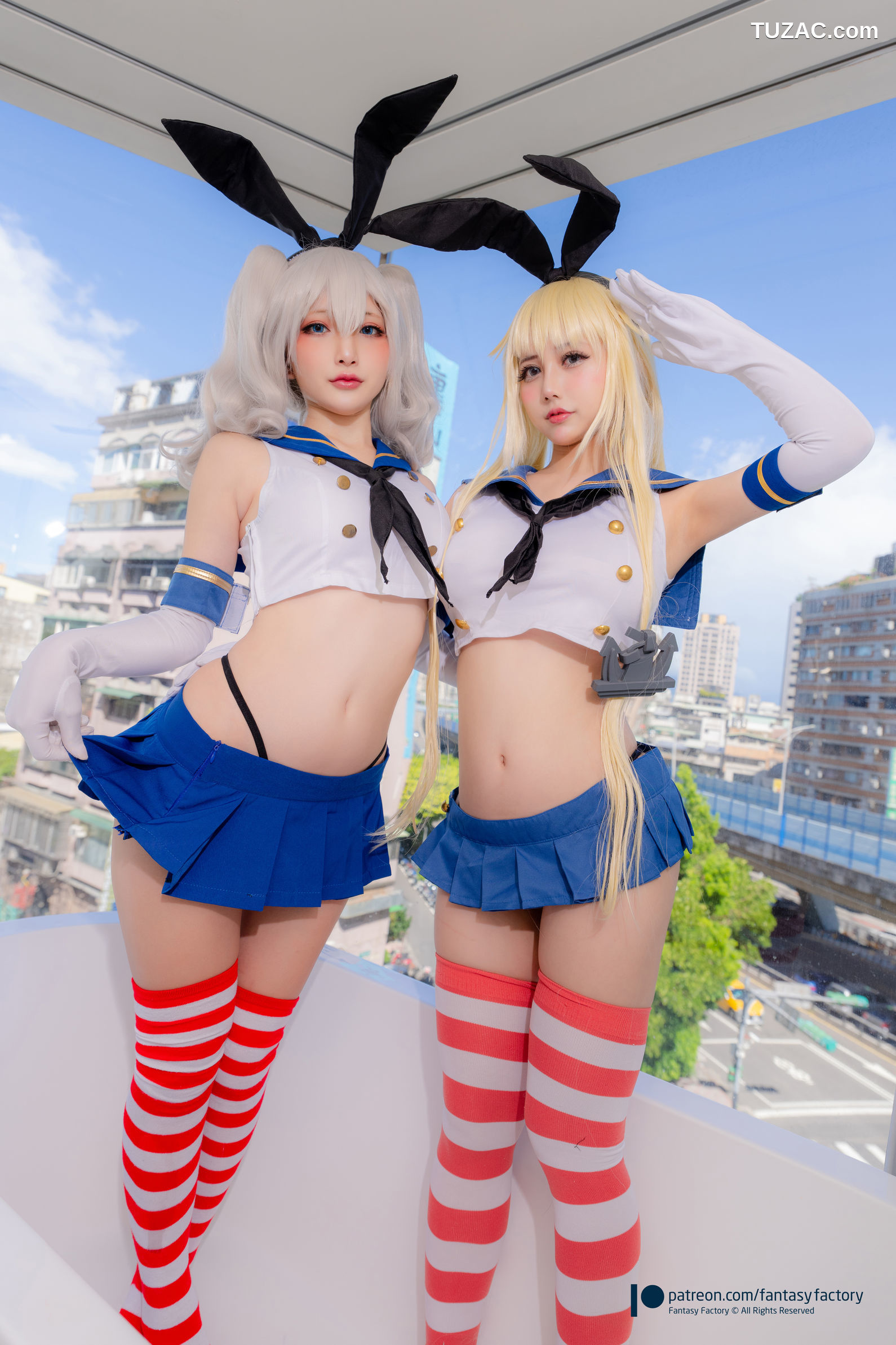 Fantasy-Factory-小丁Ding-鹿岛与岛风-Kashima＆Shimakaze-With-Rinka-2021.11