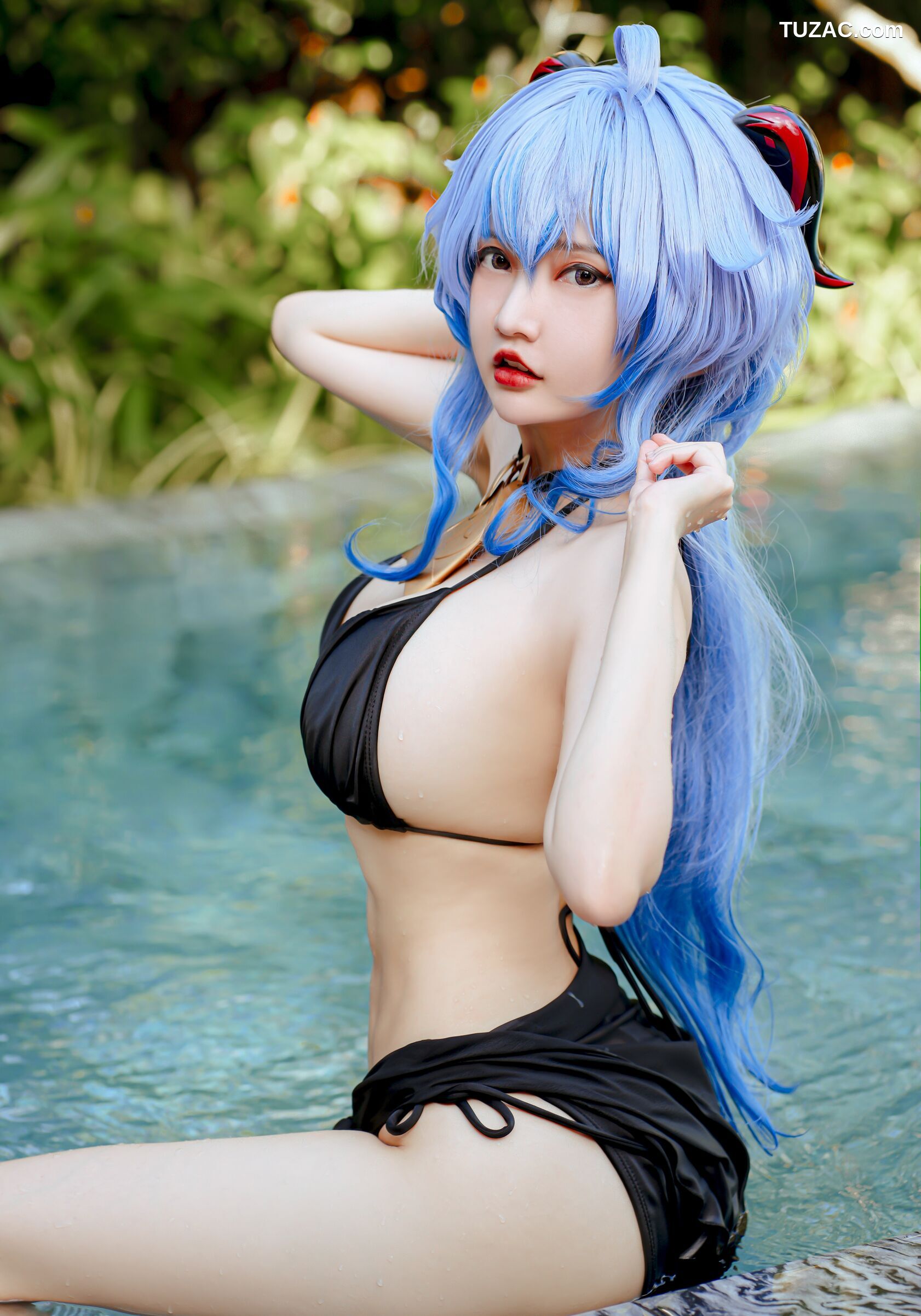 Potato-Godzilla-Ganyu-Bikini-原神-甘雨-比基尼