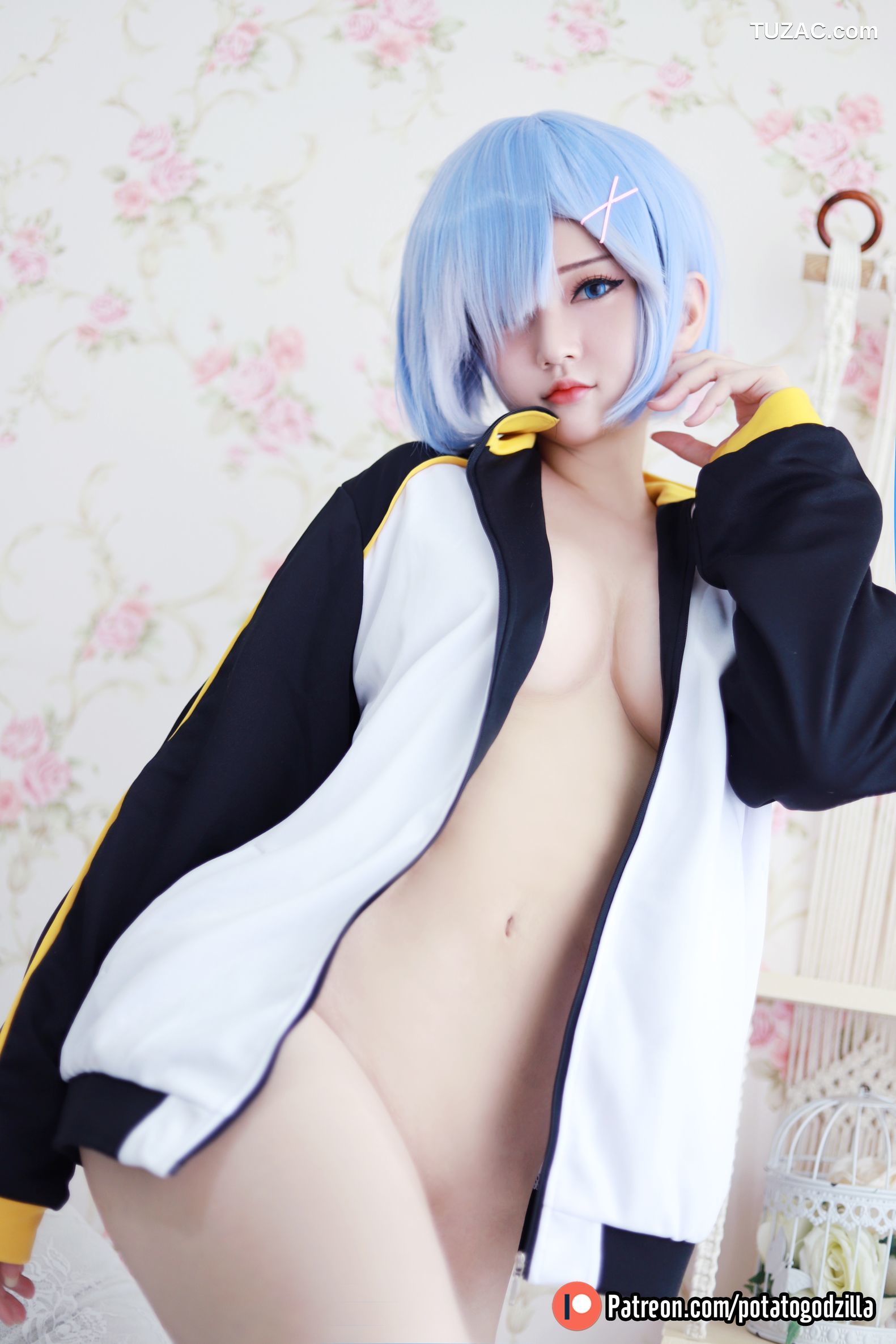 Potato-Godzilla-Rem-in-Subaru-Jacket