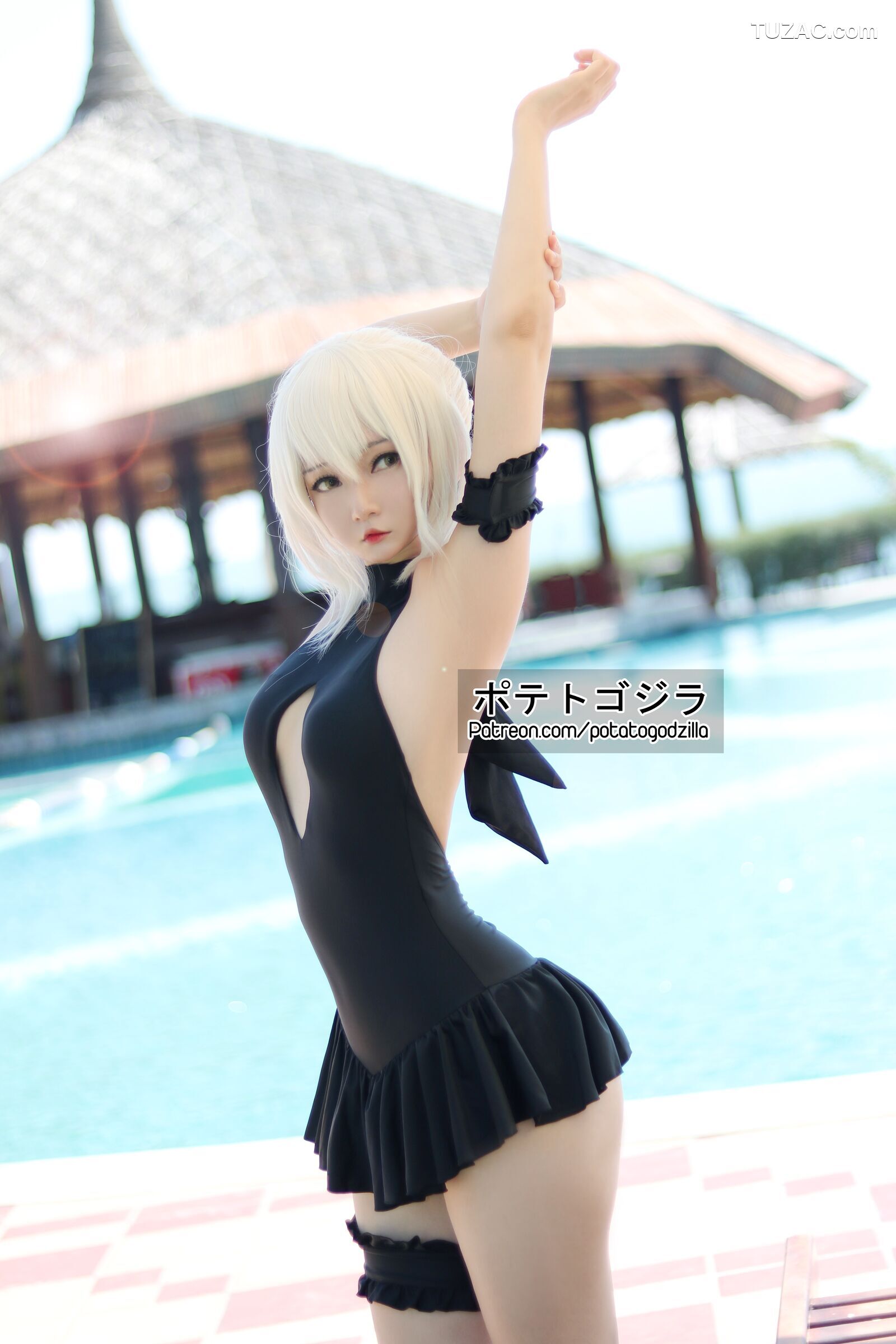 Potato-Godzilla-Saber-Alter-Swimsuit