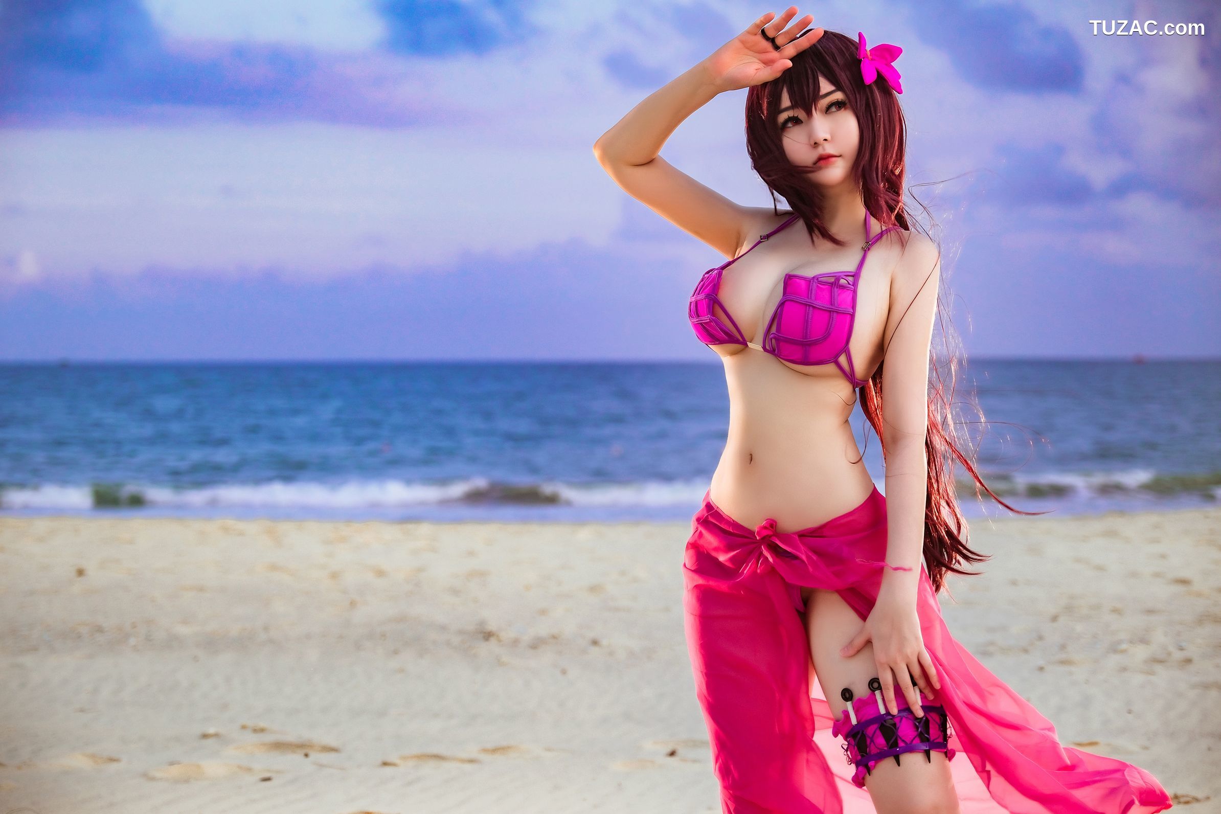 Potato-Godzilla-Scathach-Swimsuit